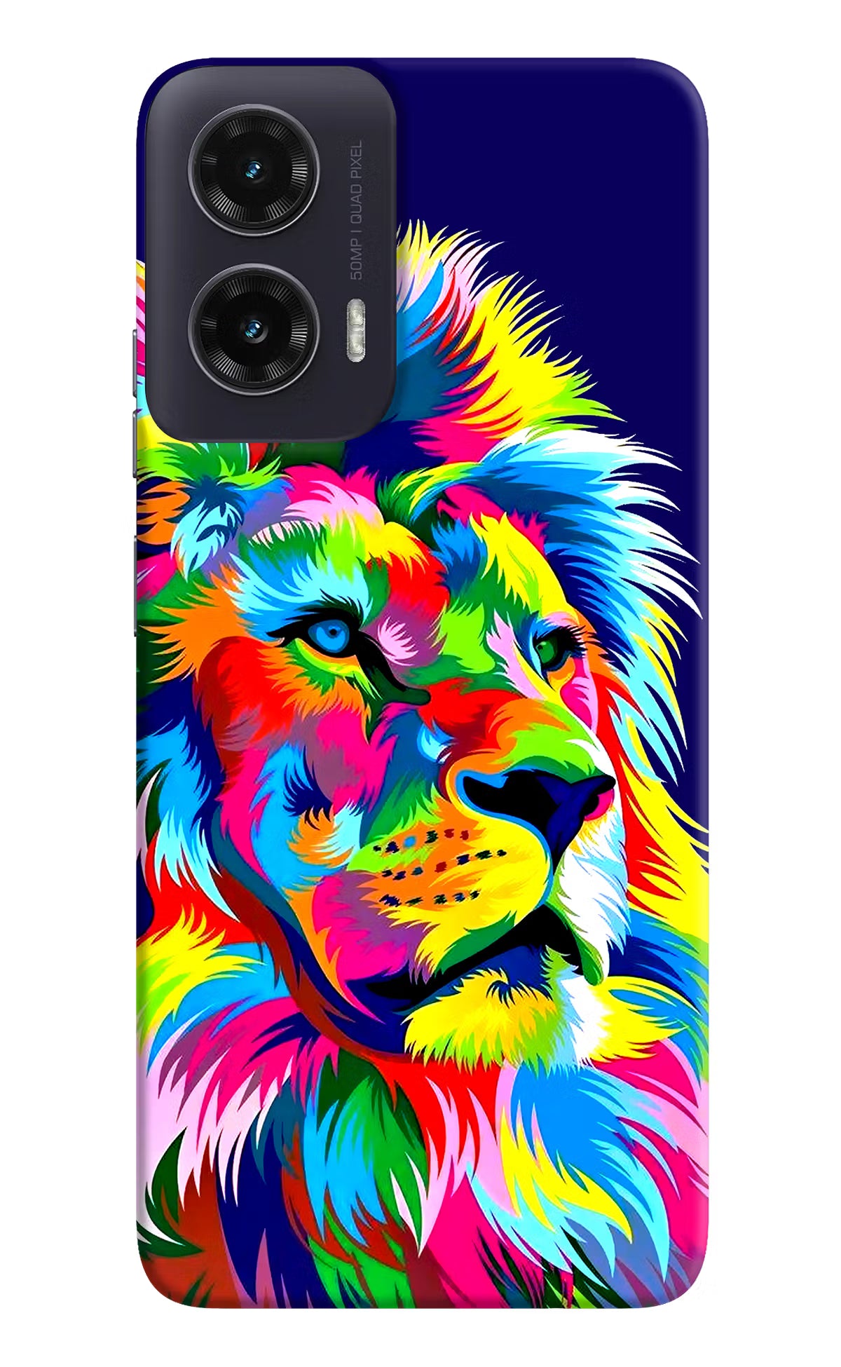 Vector Art Lion Moto G35 5G Back Cover - Vector Art Lion Moto G35 5G Hard Case Back Cover by Casekaro Vector Art Lion Moto G35 5G Hard Case Back Cover by Casekaro