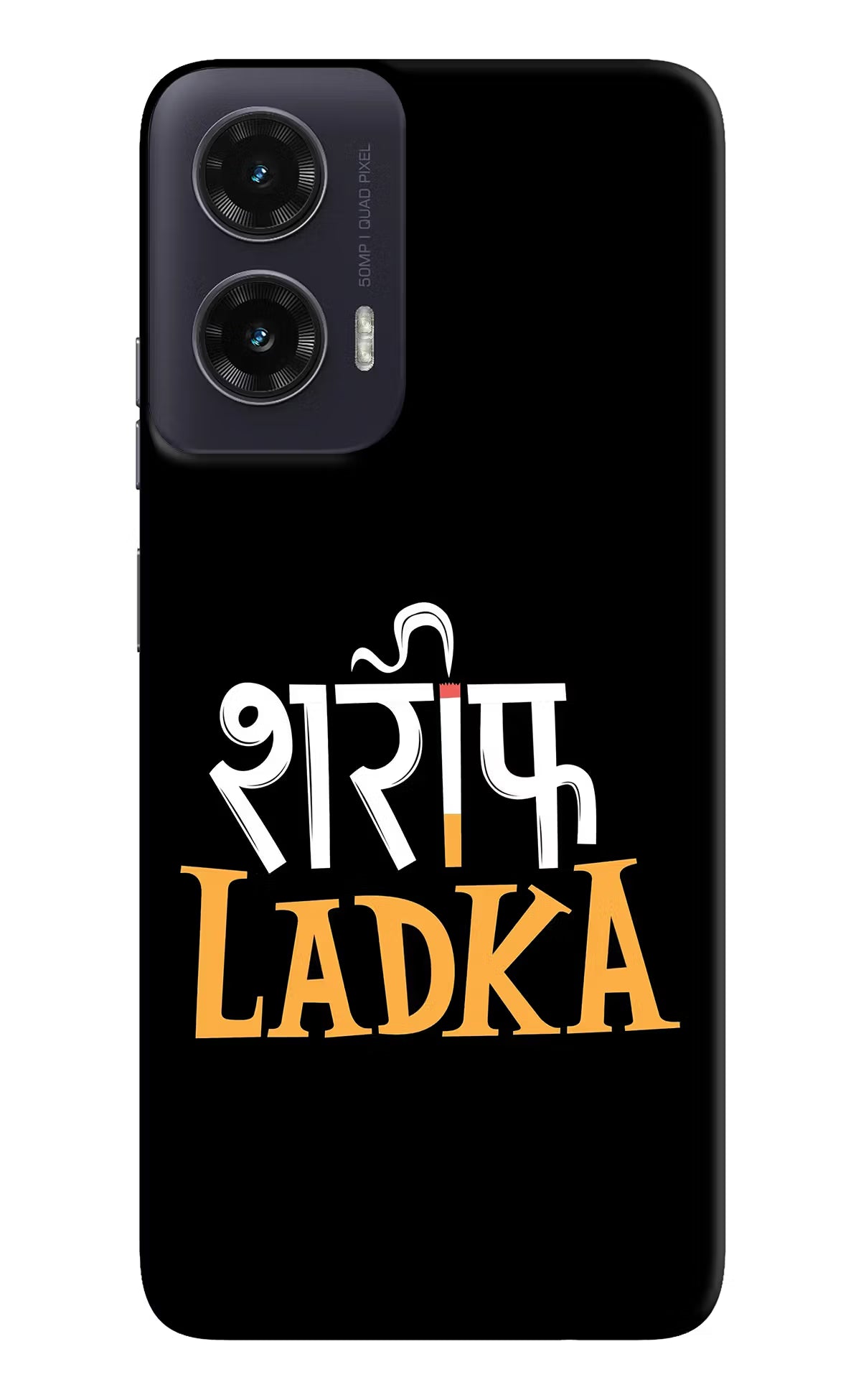 Shareef Ladka Moto G35 5G Back Cover - Shareef Ladka Moto G35 5G Hard Case Back Cover by Casekaro Shareef Ladka Moto G35 5G Hard Case Back Cover by Casekaro