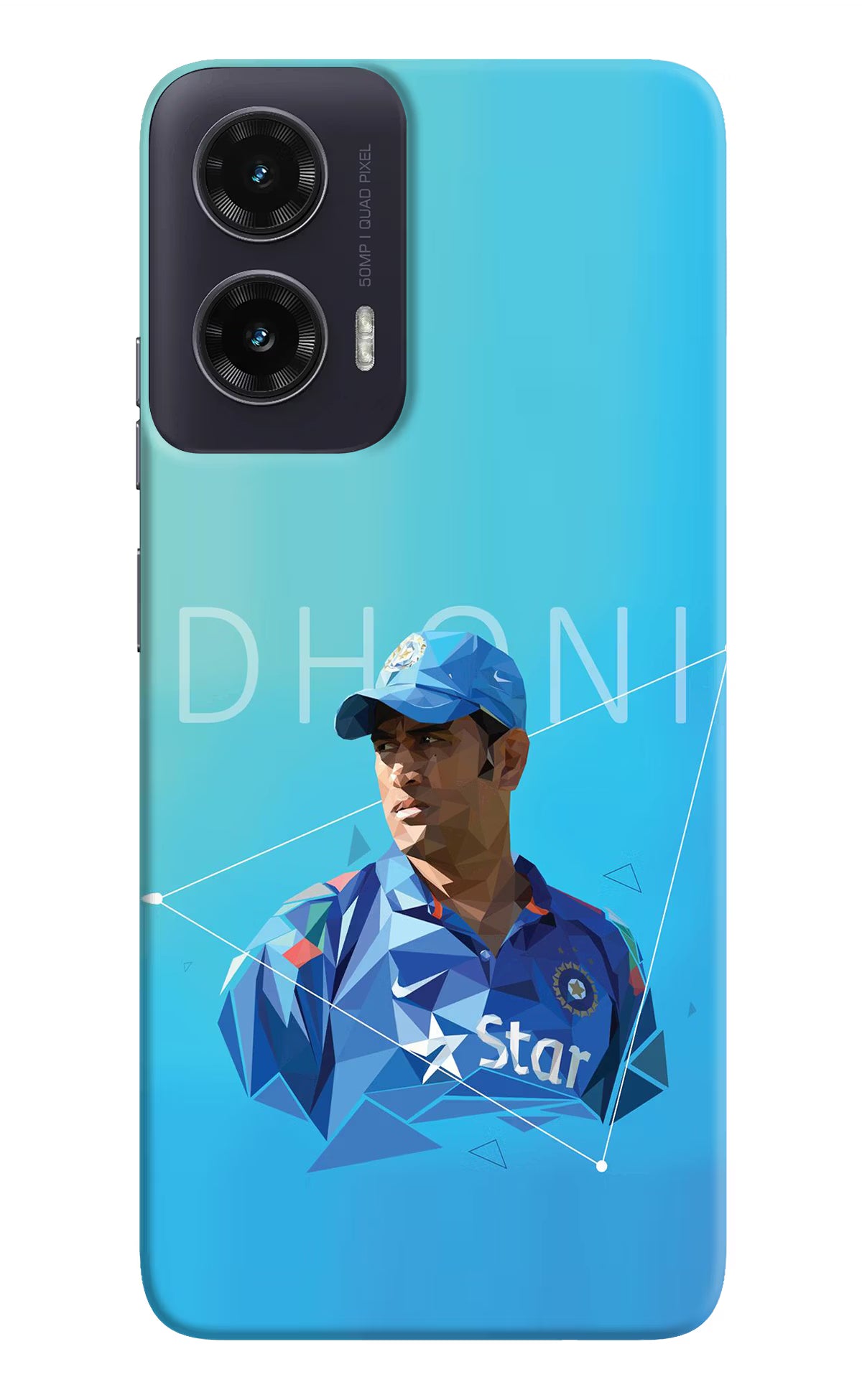 Dhoni Artwork Moto G35 5G Back Cover - Dhoni Artwork Moto G35 5G Hard Case Back Cover by Casekaro Dhoni Artwork Moto G35 5G Hard Case Back Cover by Casekaro