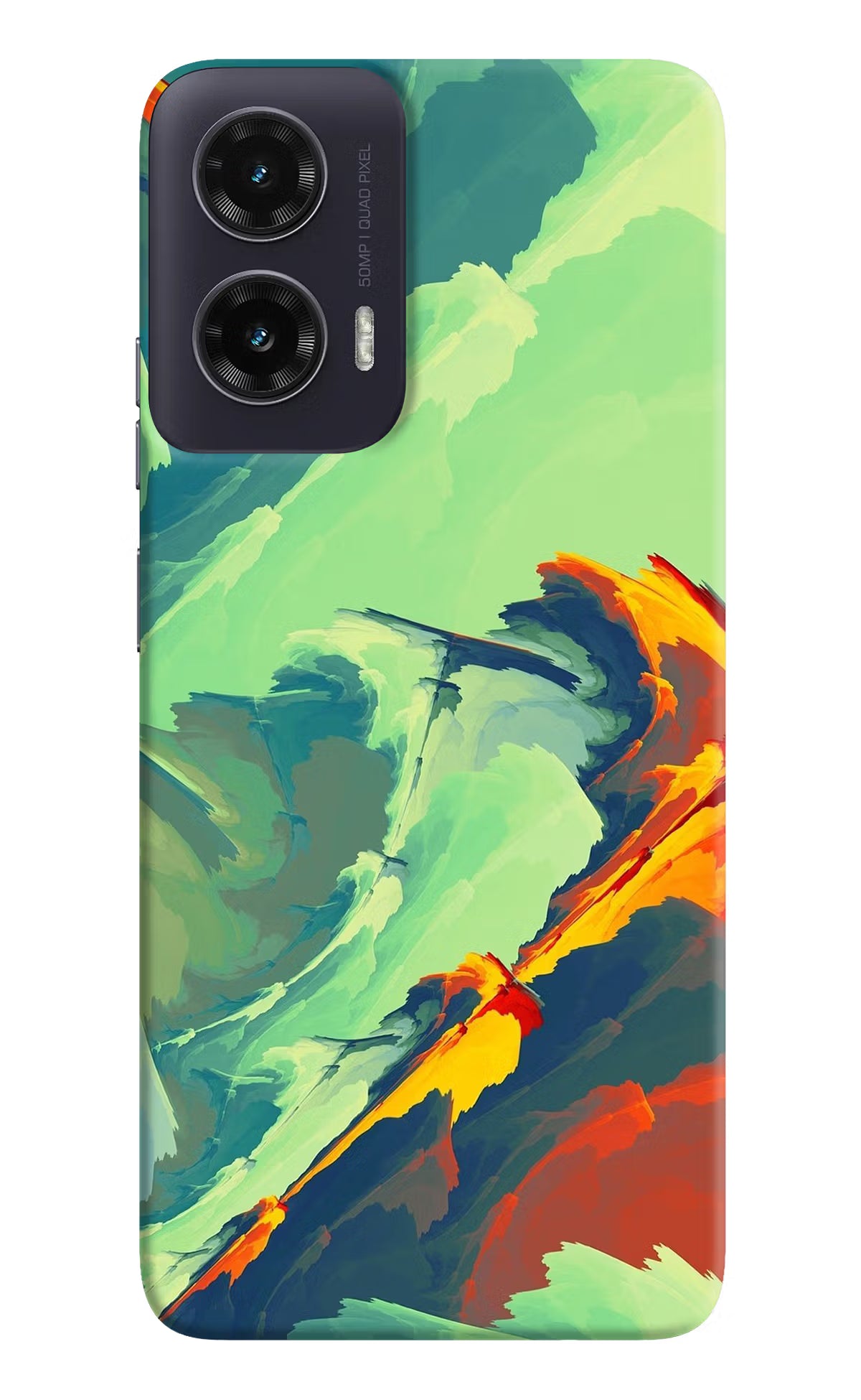Paint Art Moto G35 5G Back Cover - Paint Art Moto G35 5G Hard Case Back Cover by Casekaro Paint Art Moto G35 5G Hard Case Back Cover by Casekaro