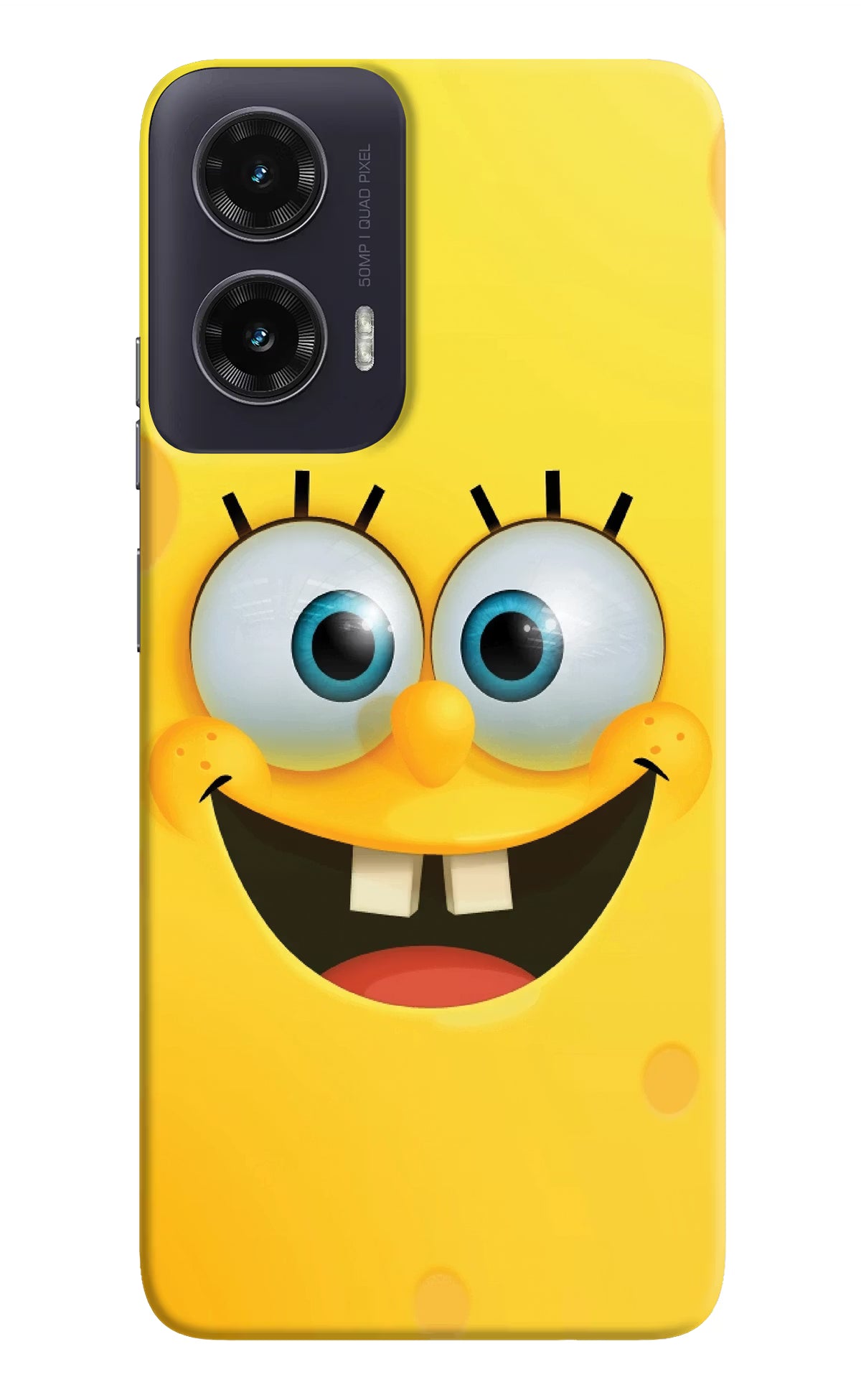 Sponge 1 Moto G35 5G Back Cover - Sponge 1 Moto G35 5G Hard Case Back Cover by Casekaro Sponge 1 Moto G35 5G Hard Case Back Cover by Casekaro
