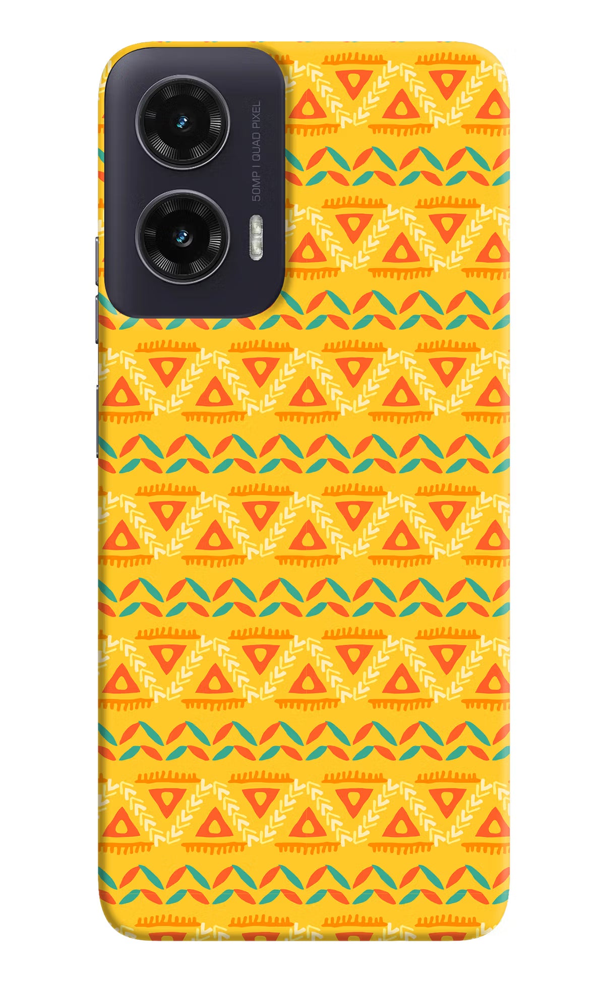 Tribal Pattern Moto G35 5G Back Cover - Tribal Pattern Moto G35 5G Hard Case Back Cover by Casekaro Tribal Pattern Moto G35 5G Hard Case Back Cover by Casekaro
