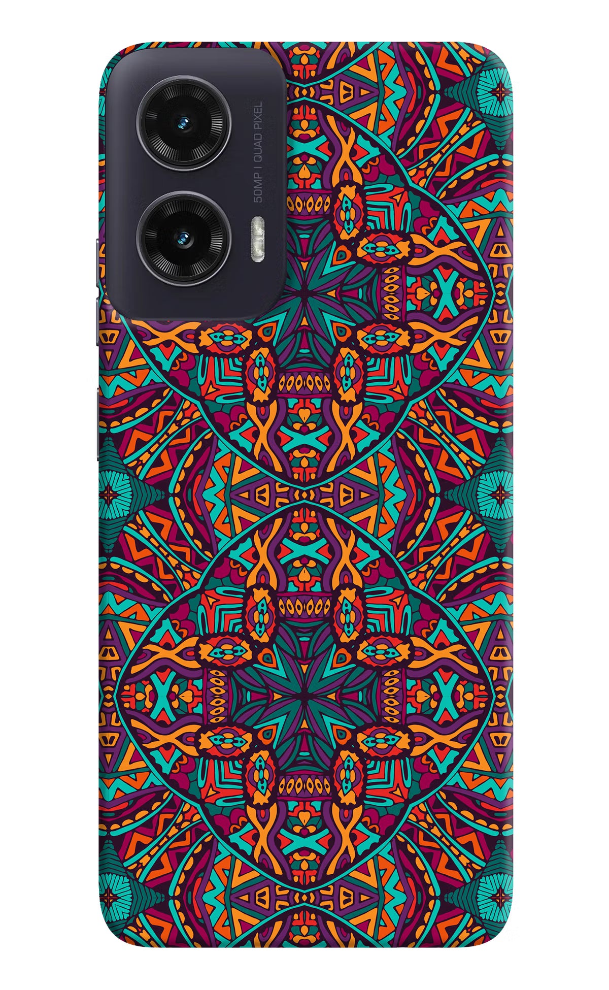 Colour Mandala Moto G35 5G Hard Case Back Cover by Casekaro