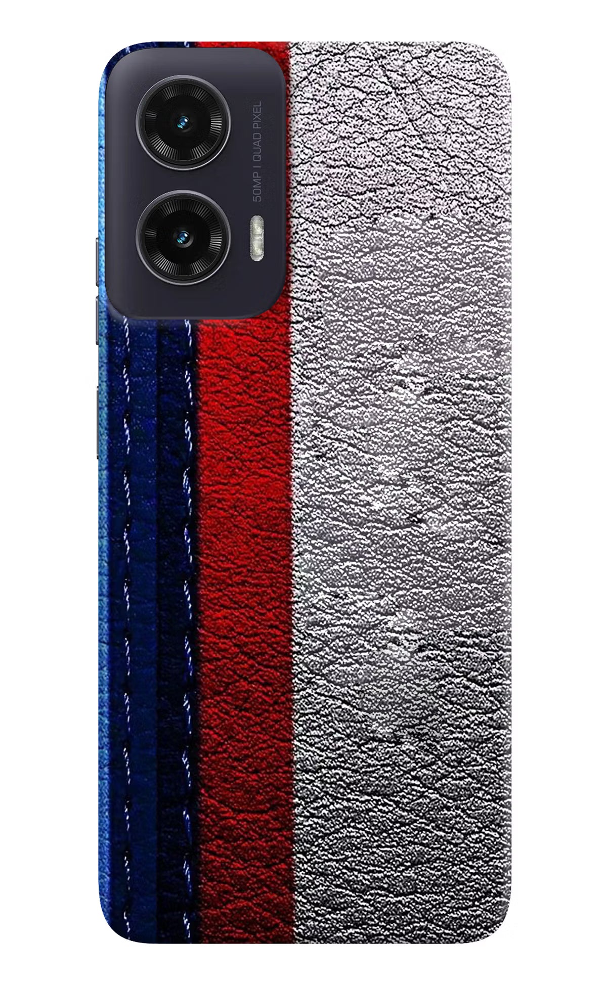 BMW Stripes Moto G35 5G Back Cover - BMW Stripes Moto G35 5G Hard Case Back Cover by Casekaro BMW Stripes Moto G35 5G Hard Case Back Cover by Casekaro