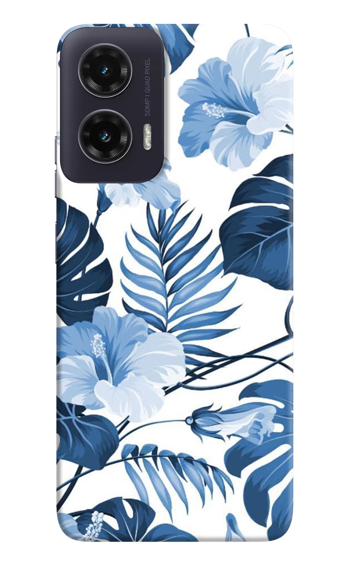 Fabric Art Moto G35 5G Back Cover - Fabric Art Moto G35 5G Hard Case Back Cover by Casekaro Fabric Art Moto G35 5G Hard Case Back Cover by Casekaro