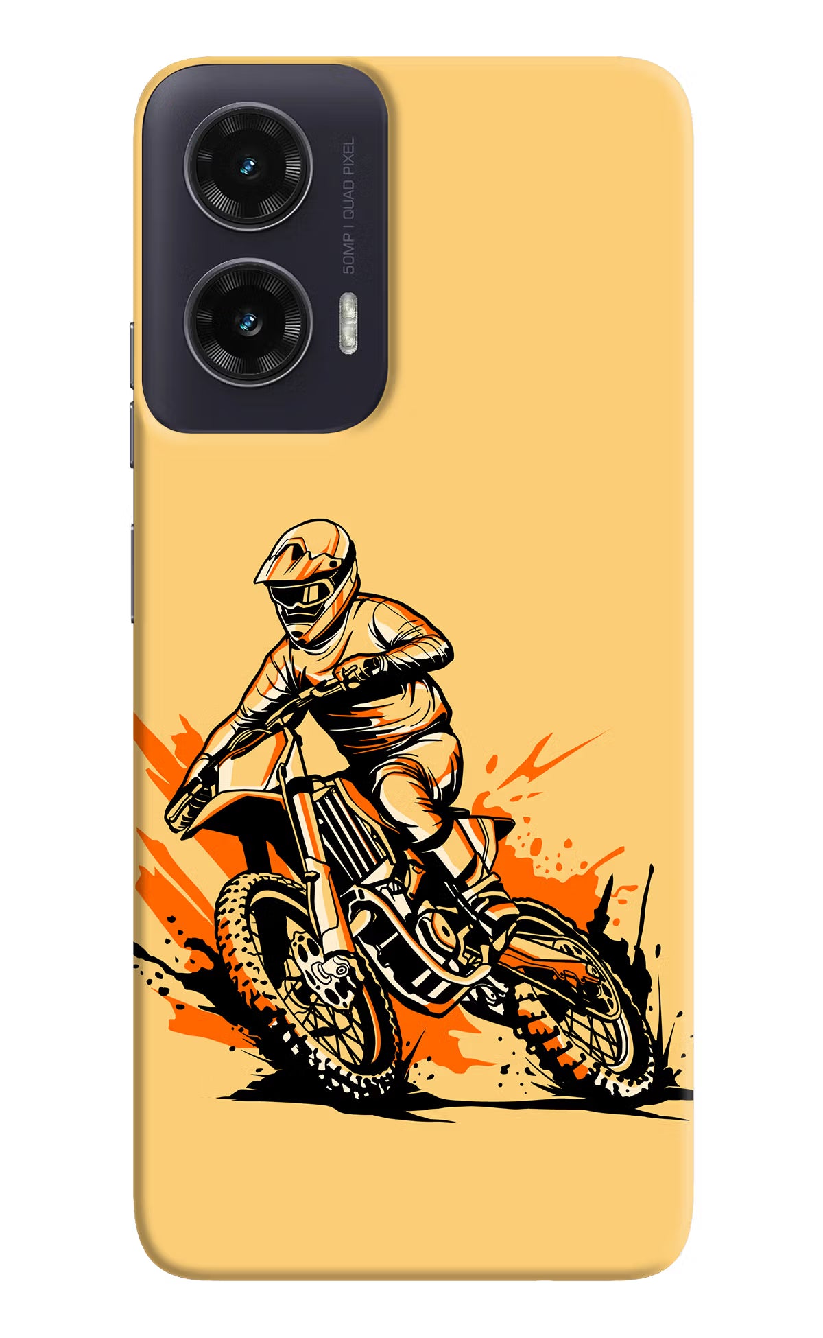 Off-Road Fury Moto G35 5G Back Cover - Off-Road Fury Moto G35 5G Hard Case Back Cover by Casekaro Off-Road Fury Moto G35 5G Hard Case Back Cover by Casekaro