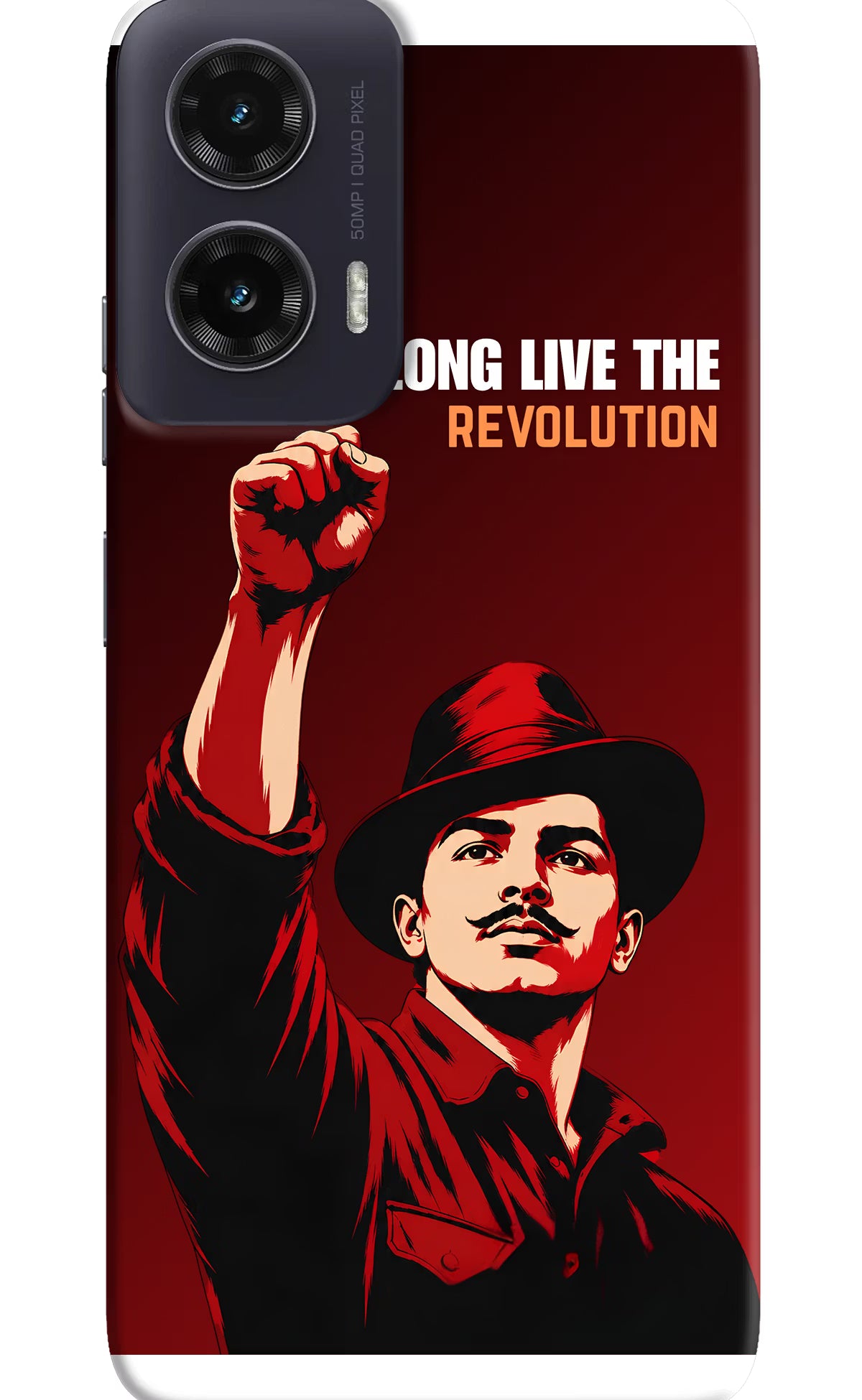 Bhagat Singh Revolution Moto G35 5G Back Cover - Bhagat Singh Revolution Moto G35 5G Back Cover Bhagat Singh Revolution Moto G35 5G Back Cover