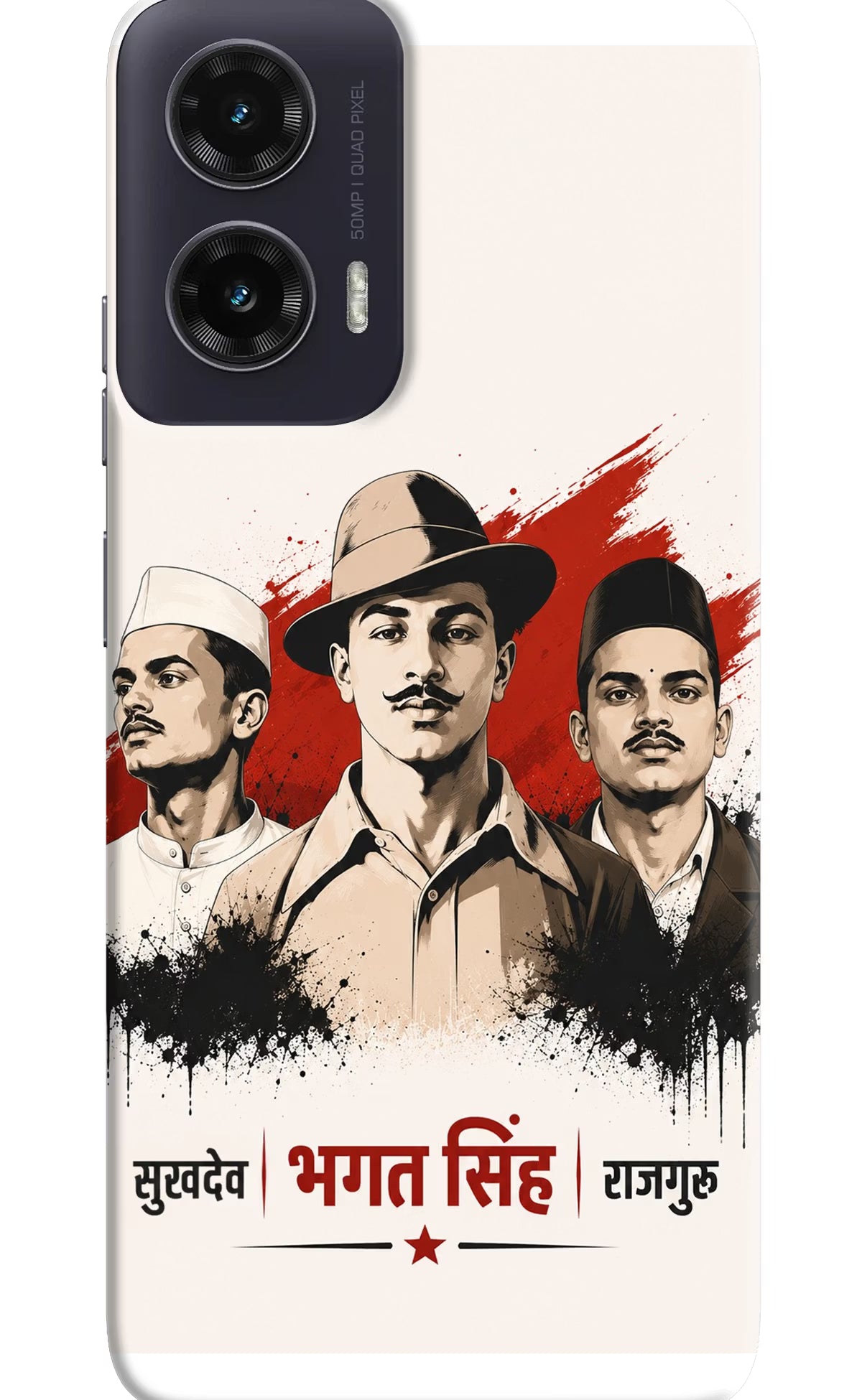 Sardar Patel Iron Will Moto G35 5G Back Cover - Sardar Patel Iron Will Moto G35 5G Back Cover Sardar Patel Iron Will Moto G35 5G Back Cover