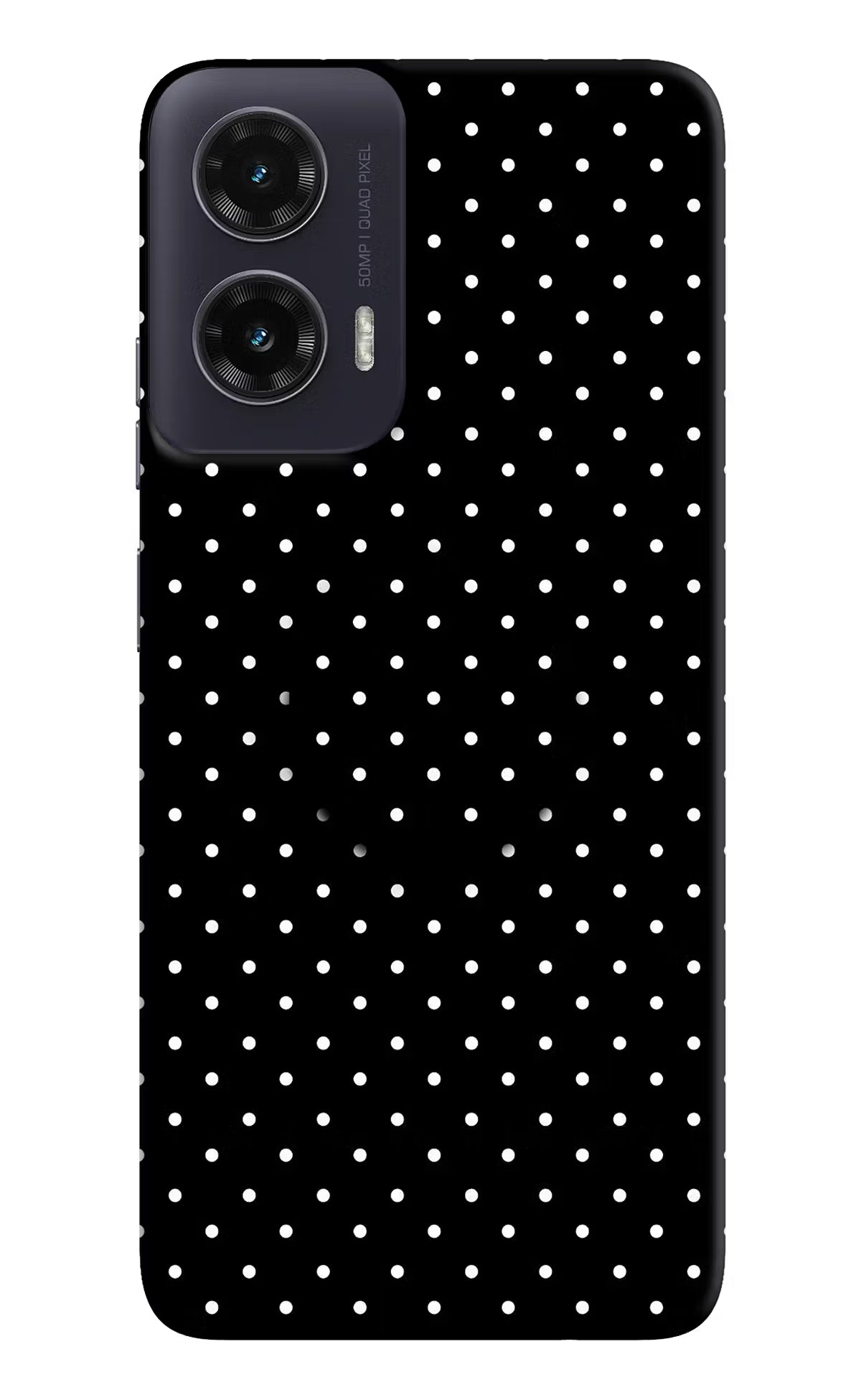White Dots Moto G35 5G Pop Case - White Dots Moto G35 5G Pop Case by Casekaro White Dots Moto G35 5G Pop Case by Casekaro