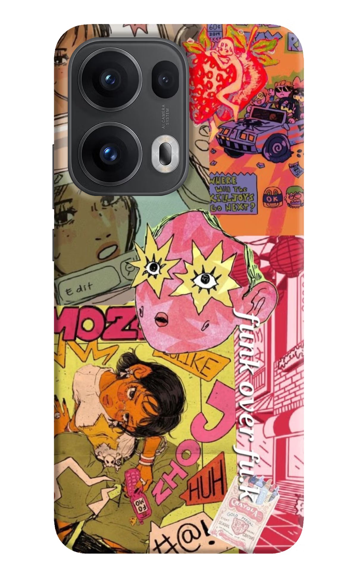 Funkover Oppo Reno13 Pro 5G Back Cover - Funkover Oppo Reno13 Pro 5G Back Cover Funkover Oppo Reno13 Pro 5G Back Cover