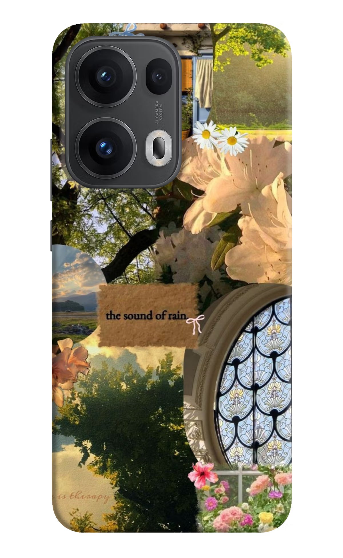 Rain Oppo Reno13 Pro 5G Back Cover - Rain Oppo Reno13 Pro 5G Back Cover Rain Oppo Reno13 Pro 5G Back Cover