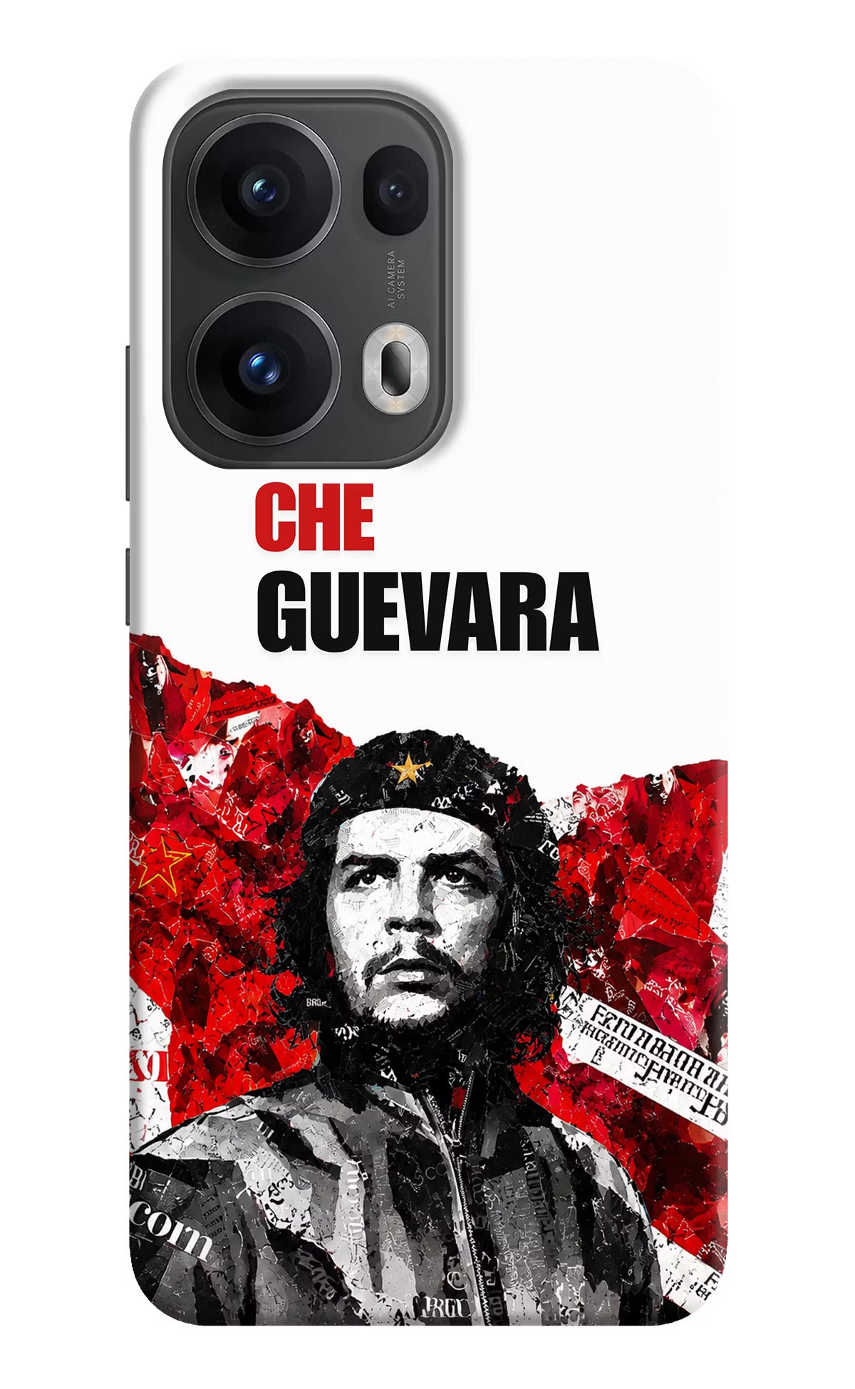 Che Guevara Revolution Oppo Reno13 Pro 5G Back Cover - Che Guevara Revolution Oppo Reno13 Pro 5G Back Cover Che Guevara Revolution Oppo Reno13 Pro 5G Back Cover