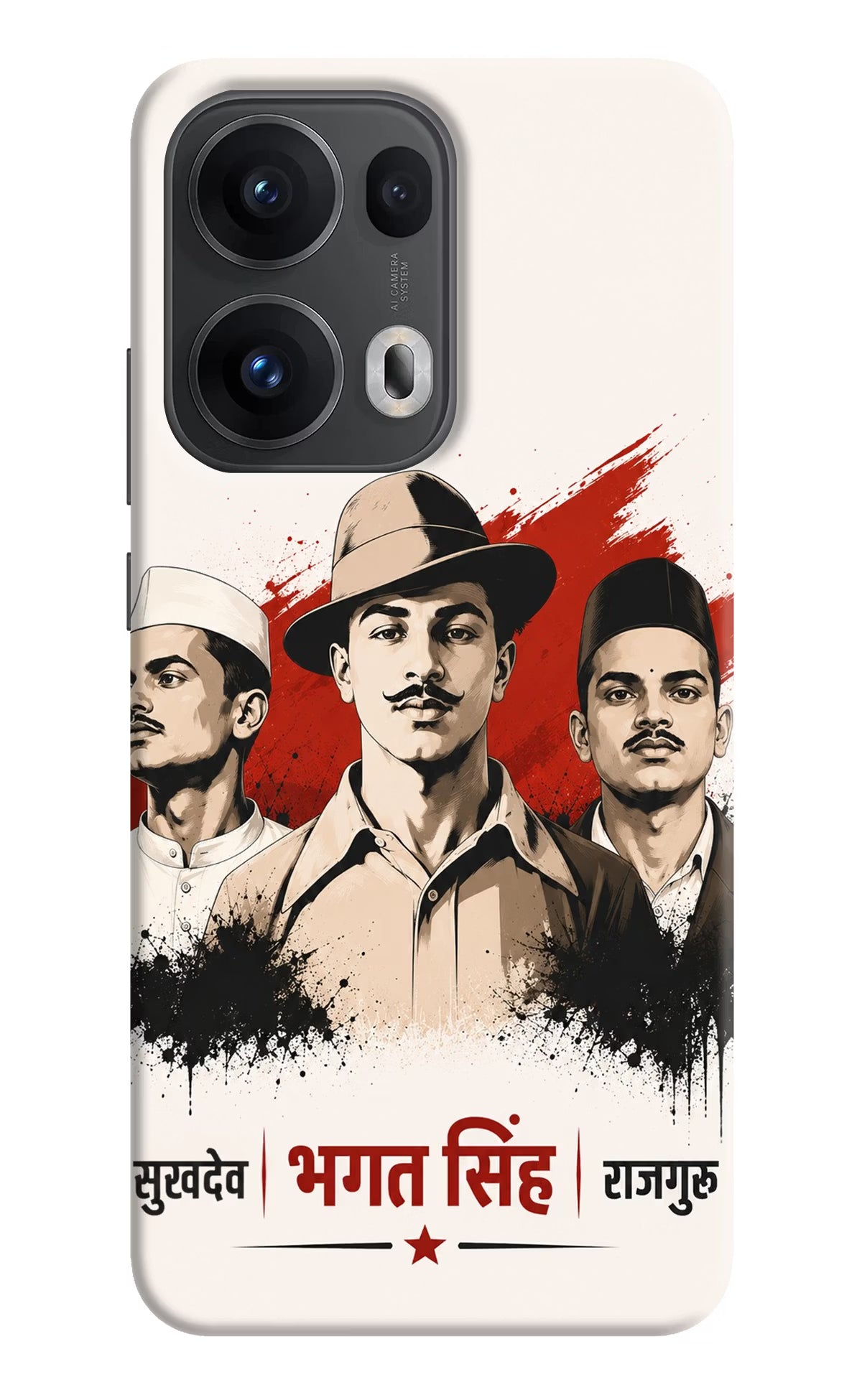 Sardar Patel Iron Will Oppo Reno13 Pro 5G Back Cover - Sardar Patel Iron Will Oppo Reno13 Pro 5G Back Cover Sardar Patel Iron Will Oppo Reno13 Pro 5G Back Cover
