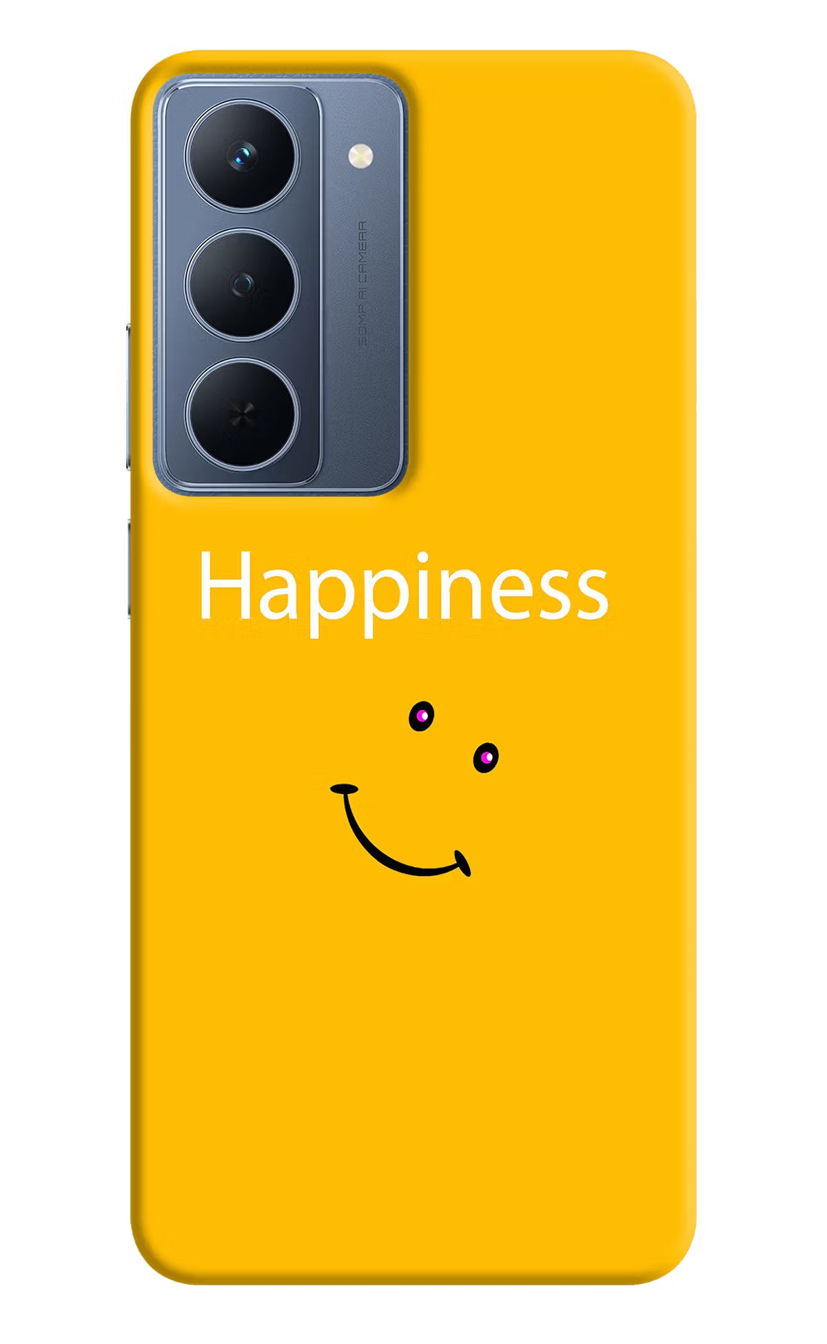 Happiness With Smiley Realme P3x 5G Back Cover - Happiness With Smiley Realme P3x 5G Back Cover Happiness With Smiley Realme P3x 5G Back Cover