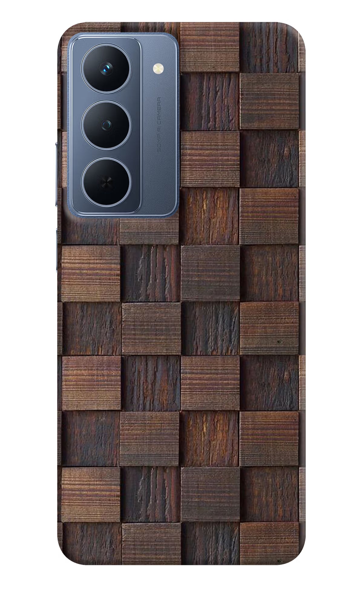 Wooden Cube Design Realme P3x 5G Back Cover - Wooden Cube Design Realme P3x 5G Back Cover Wooden Cube Design Realme P3x 5G Back Cover