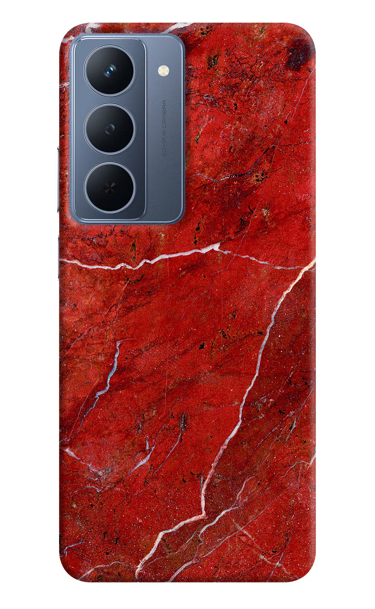 Red Marble Design Realme P3x 5G Back Cover - Red Marble Design Realme P3x 5G Back Cover Red Marble Design Realme P3x 5G Back Cover