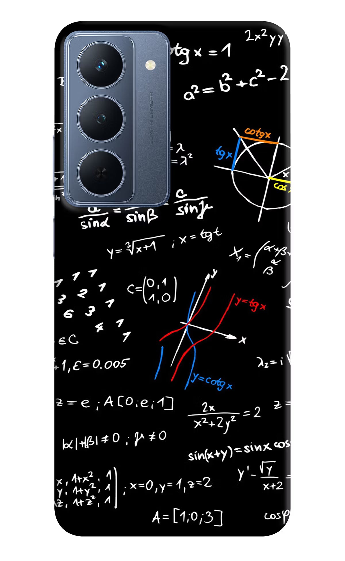 Mathematics Formula Realme P3x 5G Back Cover - Mathematics Formula Realme P3x 5G Back Cover Mathematics Formula Realme P3x 5G Back Cover