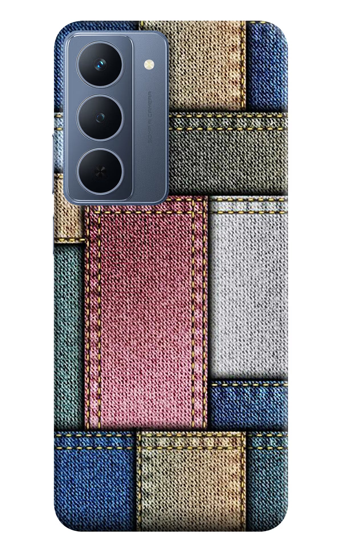 Multicolor Jeans Realme P3x 5G Back Cover - Multicolor Jeans Realme P3x 5G Back Cover Multicolor Jeans Realme P3x 5G Back Cover