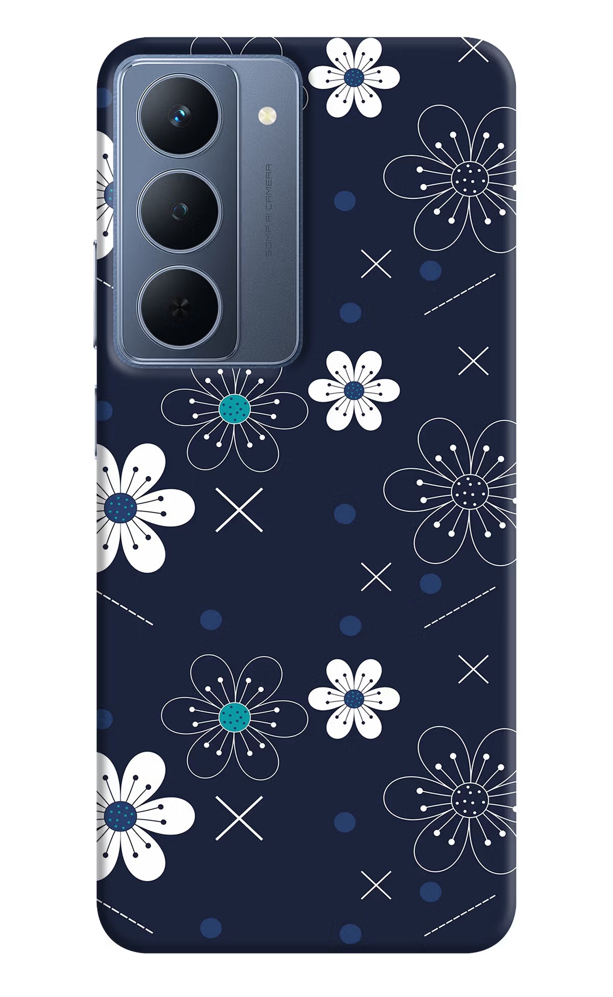 Flowers Realme P3x 5G Back Cover - Flowers Realme P3x 5G Back Cover Flowers Realme P3x 5G Back Cover
