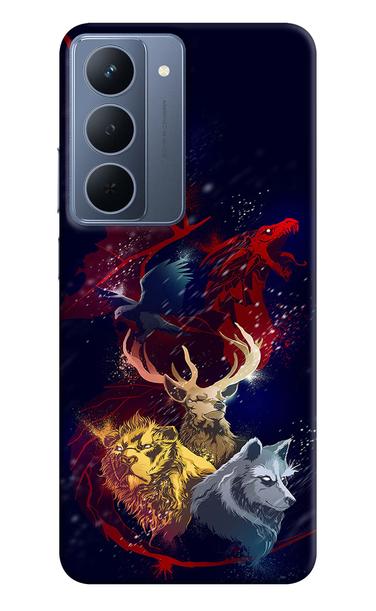 Game Of Thrones Realme P3x 5G Back Cover - Game Of Thrones Realme P3x 5G Back Cover Game Of Thrones Realme P3x 5G Back Cover
