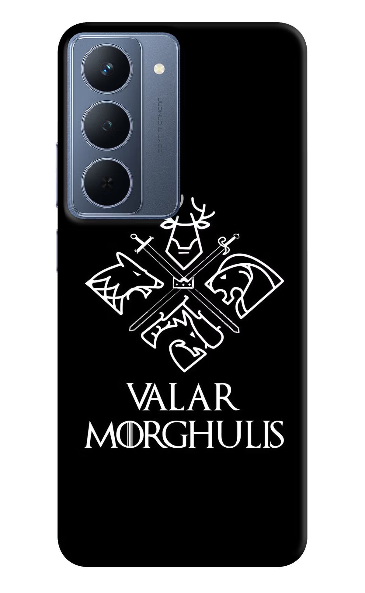 Valar Morghulis | Game Of Thrones Realme P3x 5G Back Cover - Valar Morghulis | Game Of Thrones Realme P3x 5G Back Cover Valar Morghulis | Game Of Thrones Realme P3x 5G Back Cover