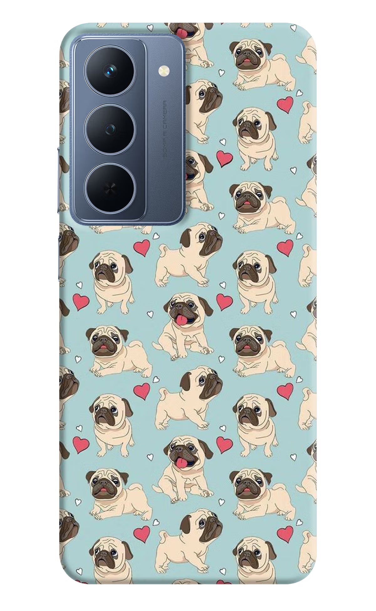 Pug Dog Realme P3x 5G Back Cover - Pug Dog Realme P3x 5G Back Cover Pug Dog Realme P3x 5G Back Cover