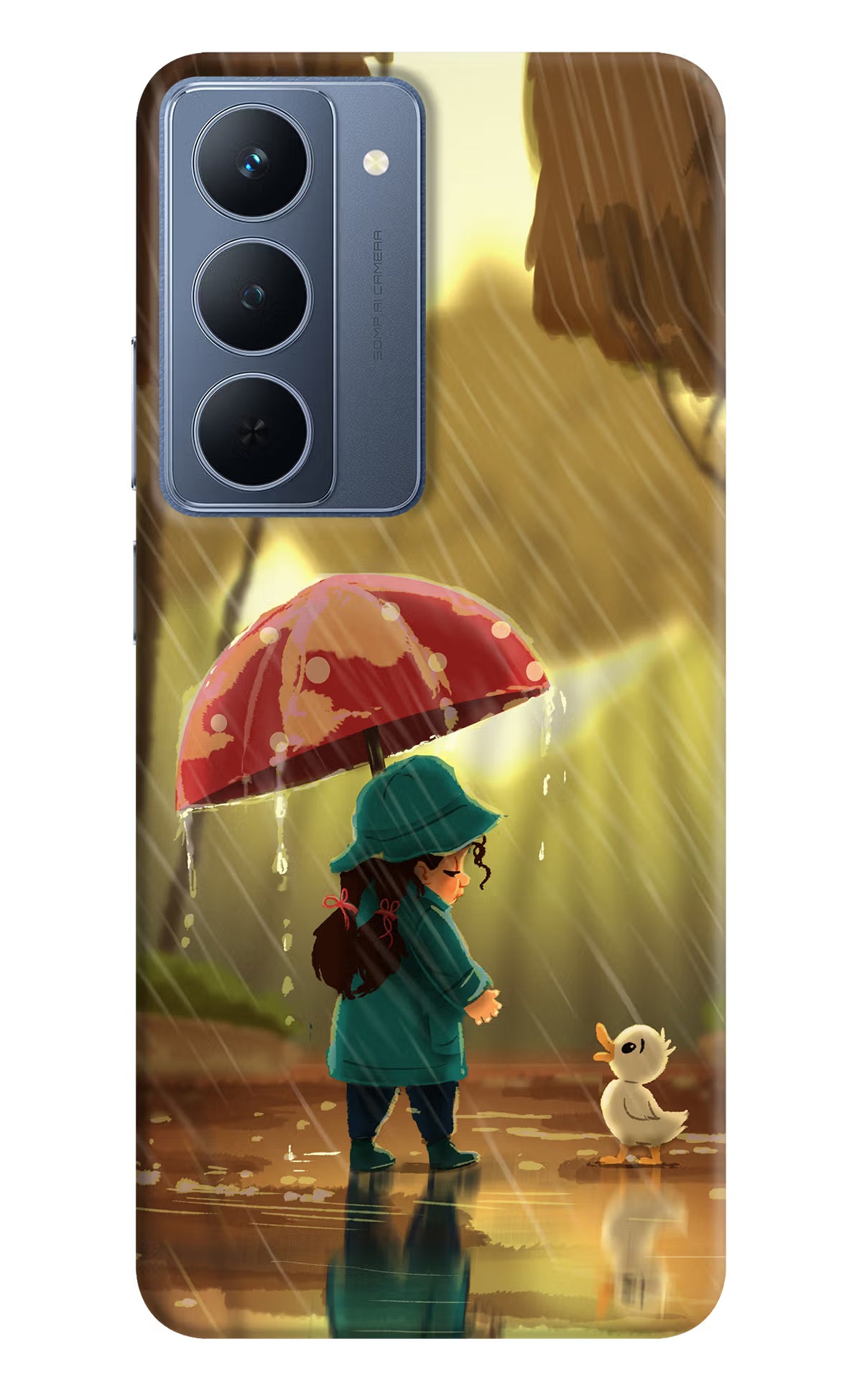 Rainy Day Realme P3x 5G Back Cover - Rainy Day Realme P3x 5G Back Cover Rainy Day Realme P3x 5G Back Cover