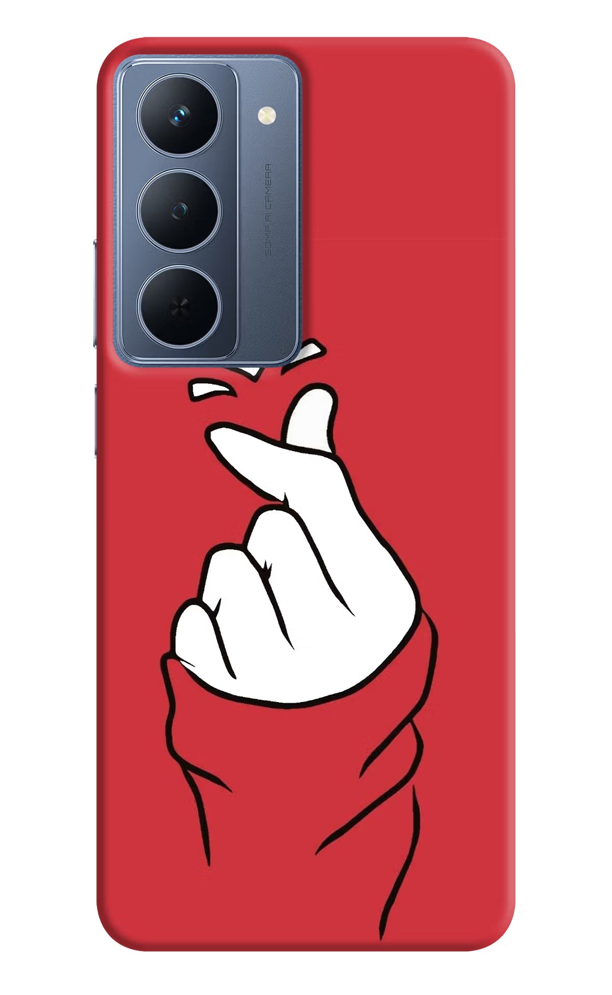 Korean Love Sign Realme P3x 5G Back Cover - Korean Love Sign Realme P3x 5G Back Cover Korean Love Sign Realme P3x 5G Back Cover