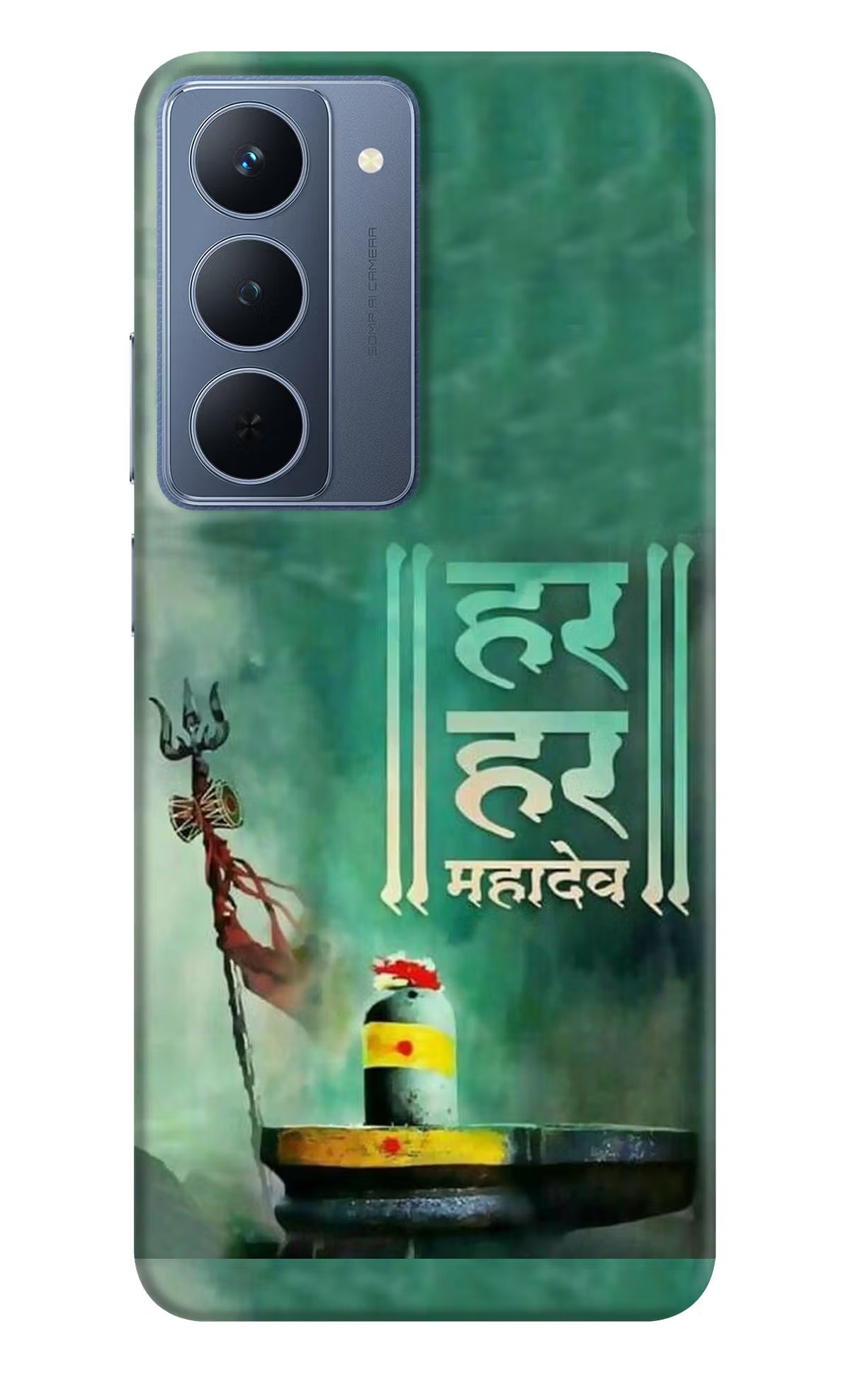 Har Har Mahadev Shivling Realme P3x 5G Back Cover - Har Har Mahadev Shivling Realme P3x 5G Back Cover Har Har Mahadev Shivling Realme P3x 5G Back Cover