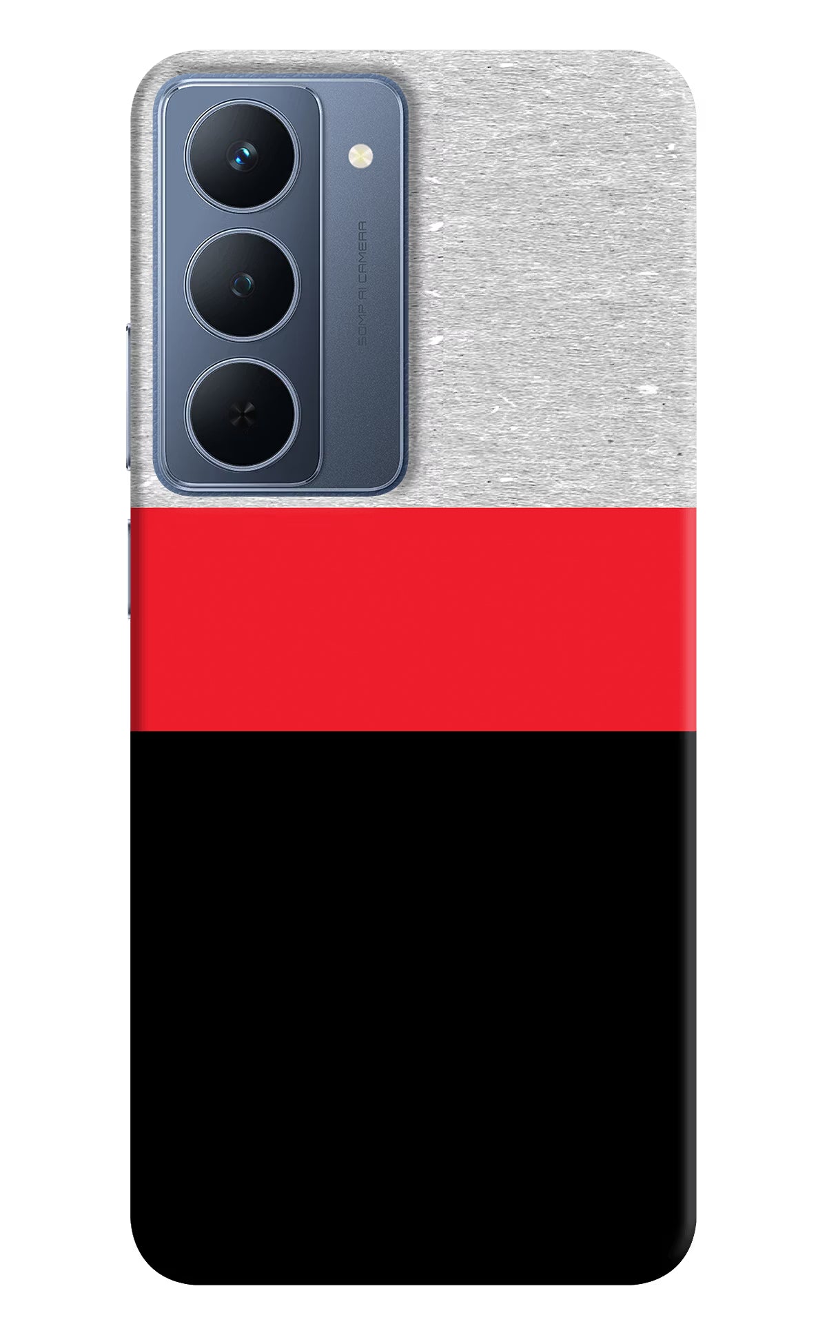 Tri Color Pattern Realme P3x 5G Back Cover - Tri Color Pattern Realme P3x 5G Back Cover Tri Color Pattern Realme P3x 5G Back Cover