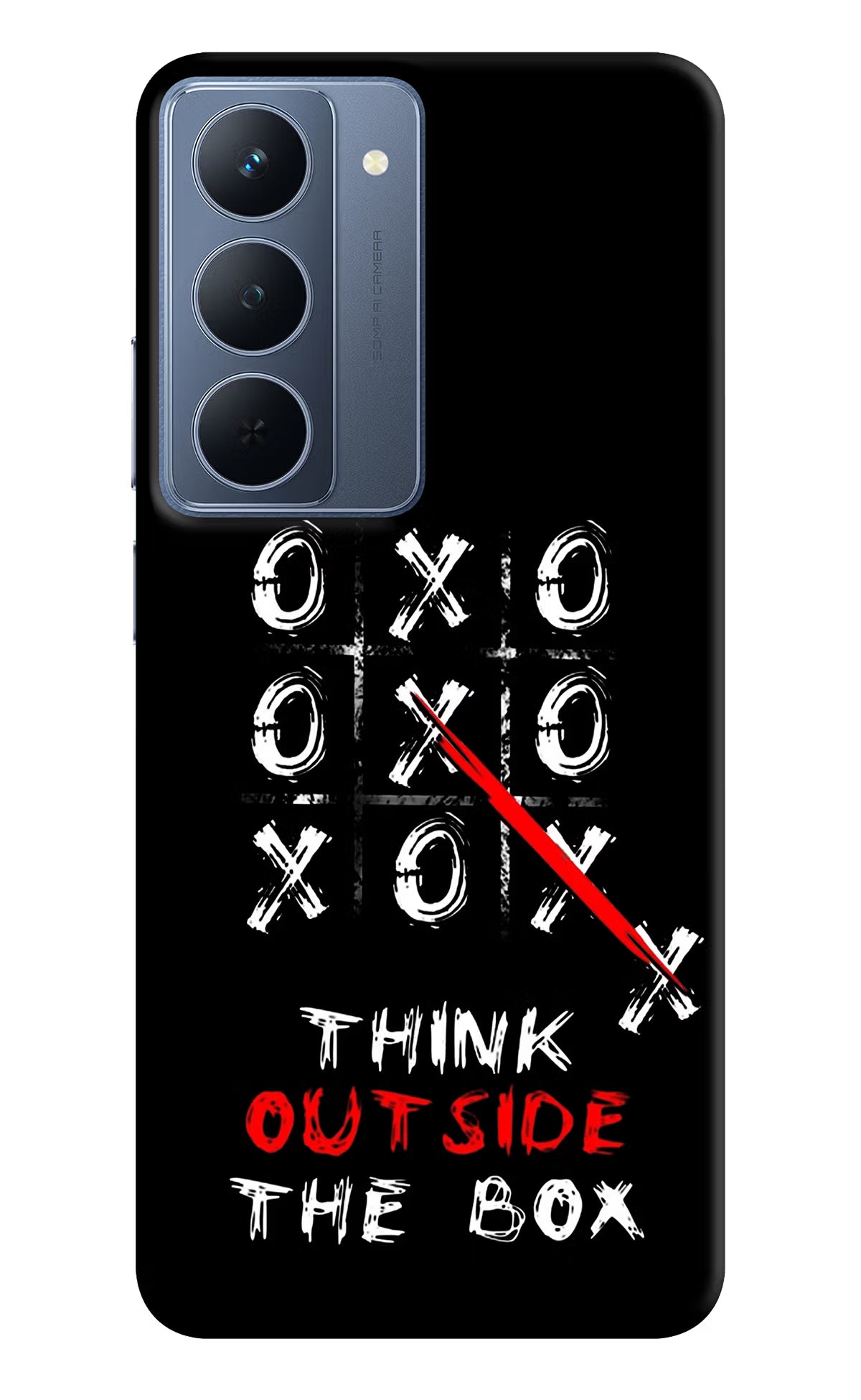 Think out of the BOX Realme P3x 5G Back Cover - Think out of the BOX Realme P3x 5G Back Cover Think out of the BOX Realme P3x 5G Back Cover
