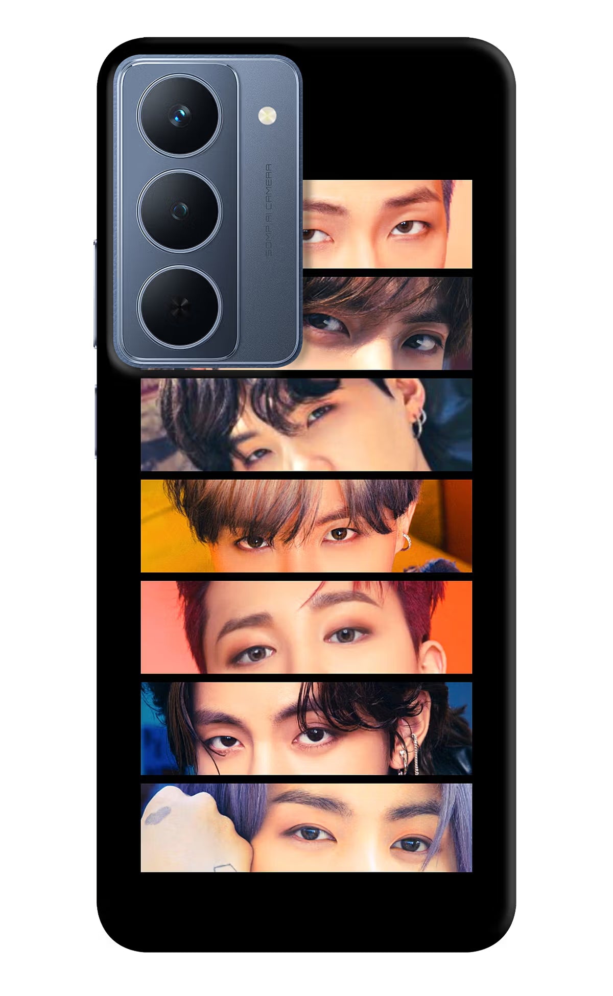 BTS Eyes Realme P3x 5G Back Cover - BTS Eyes Realme P3x 5G Back Cover BTS Eyes Realme P3x 5G Back Cover