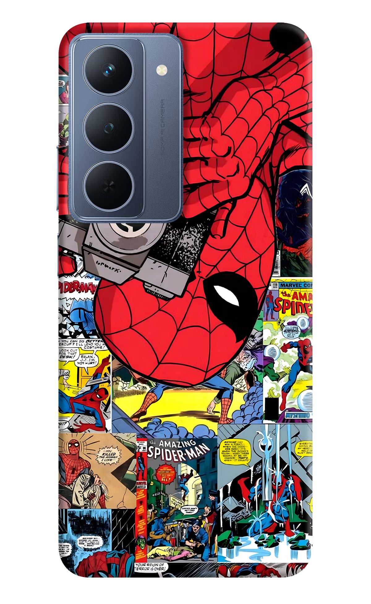 Spider Man Realme P3x 5G Back Cover - Spider Man Realme P3x 5G Back Cover Spider Man Realme P3x 5G Back Cover