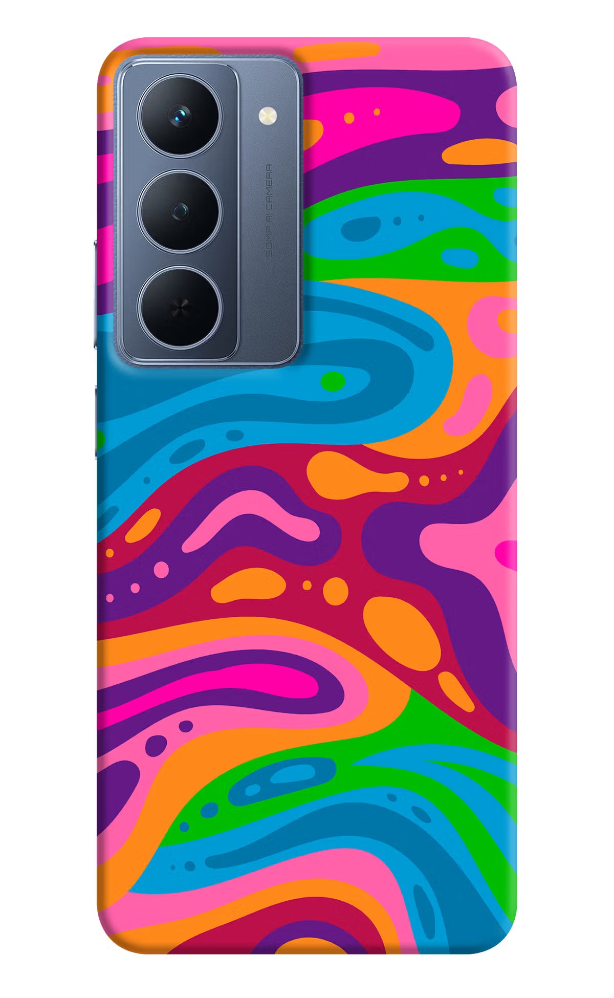 Trippy Pattern Realme P3x 5G Back Cover - Trippy Pattern Realme P3x 5G Back Cover Trippy Pattern Realme P3x 5G Back Cover