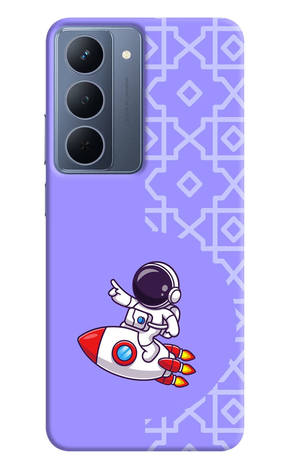 Cute Astronaut Realme P3x 5G Back Cover - Cute Astronaut Realme P3x 5G Back Cover Cute Astronaut Realme P3x 5G Back Cover