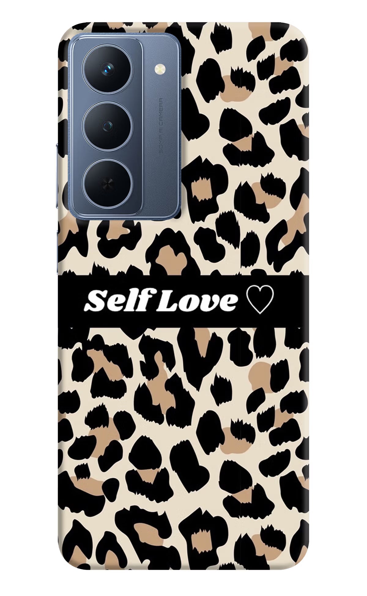 Leopard Print Self Love Realme P3x 5G Back Cover - Leopard Print Self Love Realme P3x 5G Back Cover Leopard Print Self Love Realme P3x 5G Back Cover