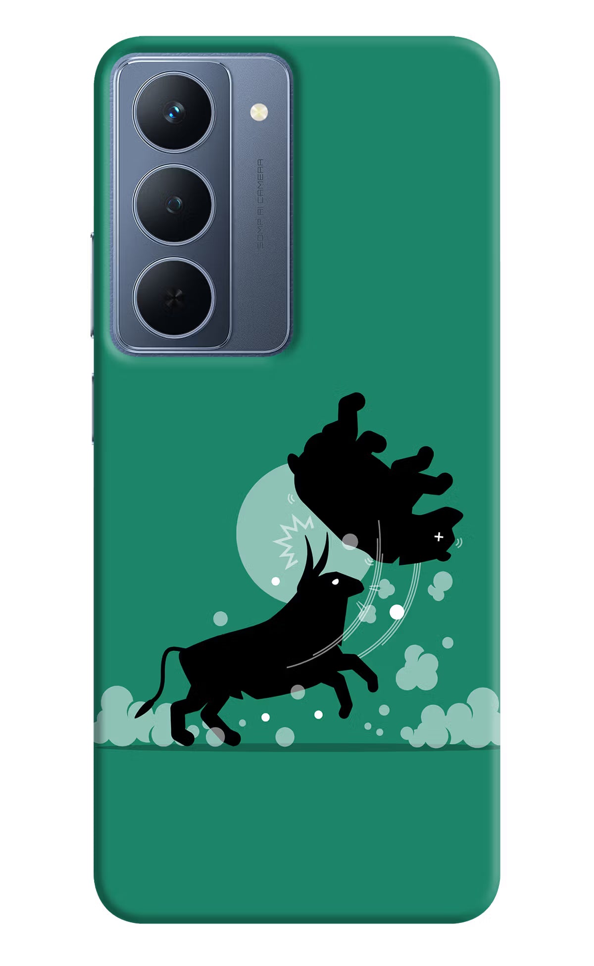 Bull Conqueror Realme P3x 5G Back Cover - Bull Conqueror Realme P3x 5G Back Cover Bull Conqueror Realme P3x 5G Back Cover