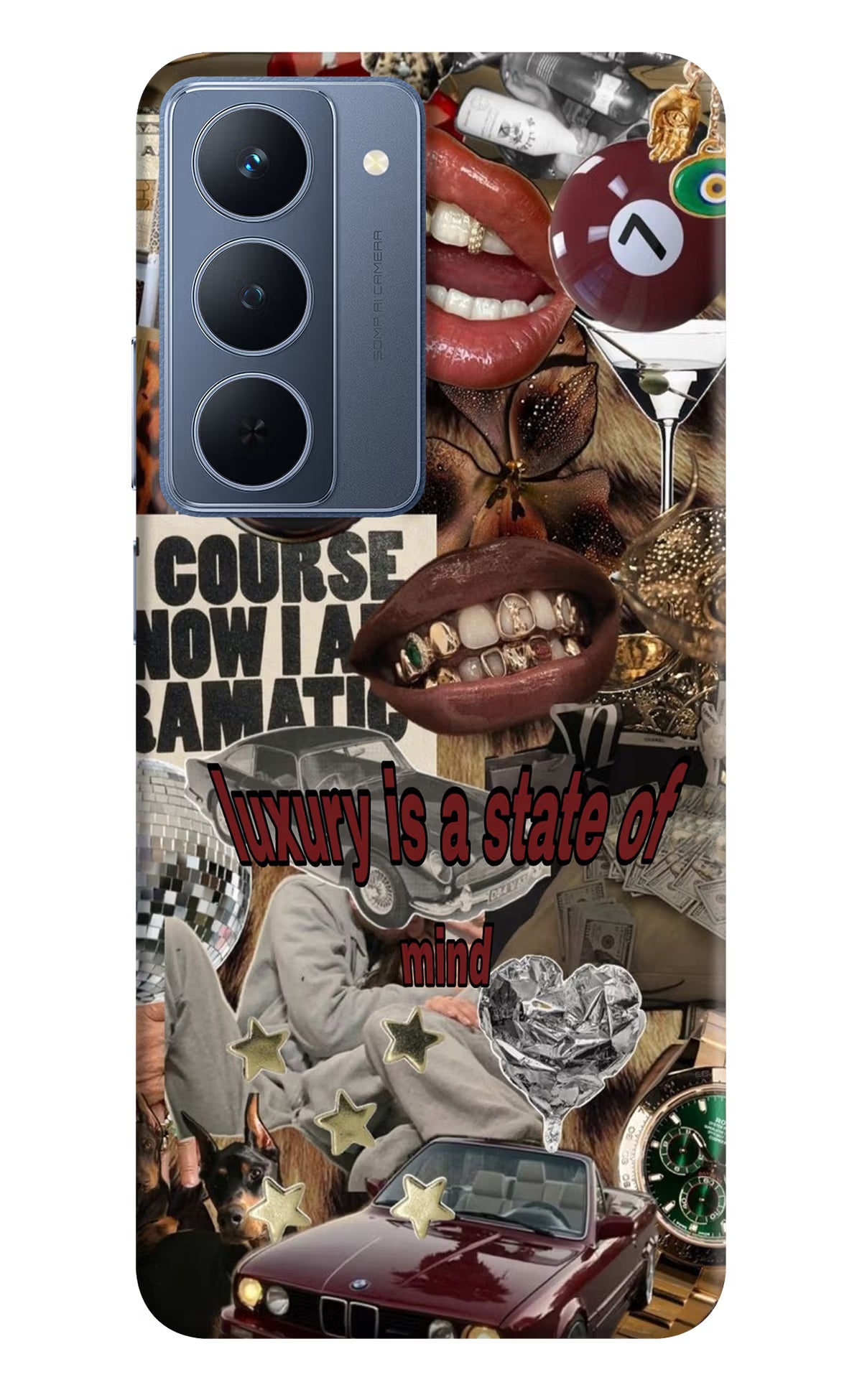 Luxury Realme P3x 5G Back Cover - Luxury Realme P3x 5G Back Cover Luxury Realme P3x 5G Back Cover