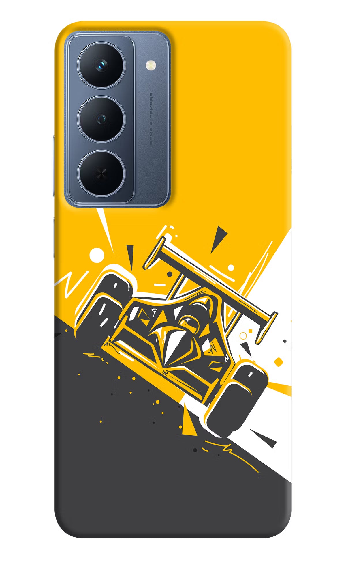 Track King Realme P3x 5G Back Cover - Track King Realme P3x 5G Back Cover Track King Realme P3x 5G Back Cover