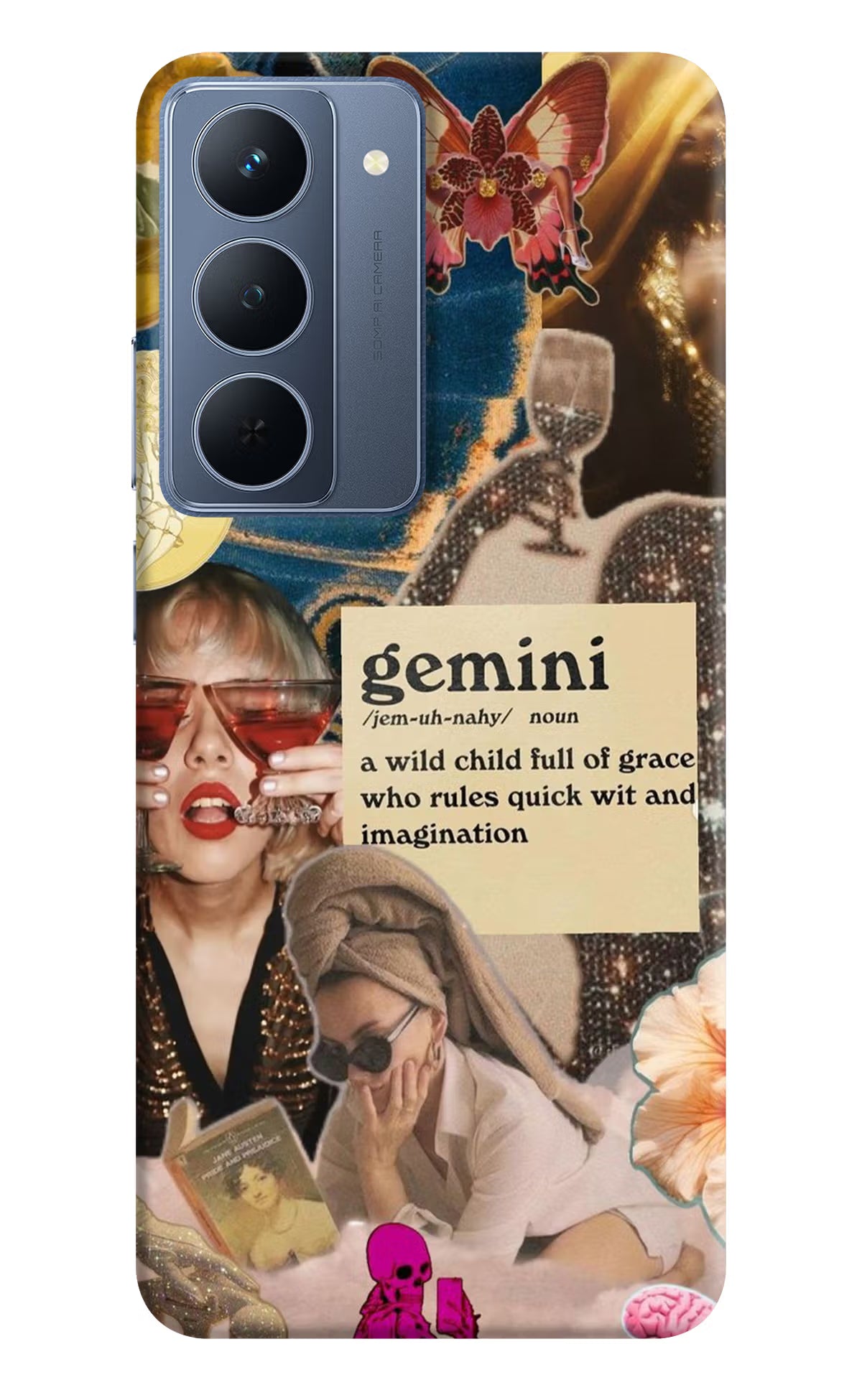 Gemini Zodiac Realme P3x 5G Back Cover - Gemini Zodiac Realme P3x 5G Back Cover Gemini Zodiac Realme P3x 5G Back Cover