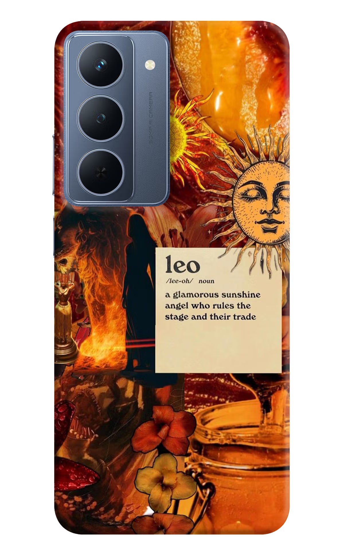 Leo Zodiac Realme P3x 5G Back Cover - Leo Zodiac Realme P3x 5G Back Cover Leo Zodiac Realme P3x 5G Back Cover