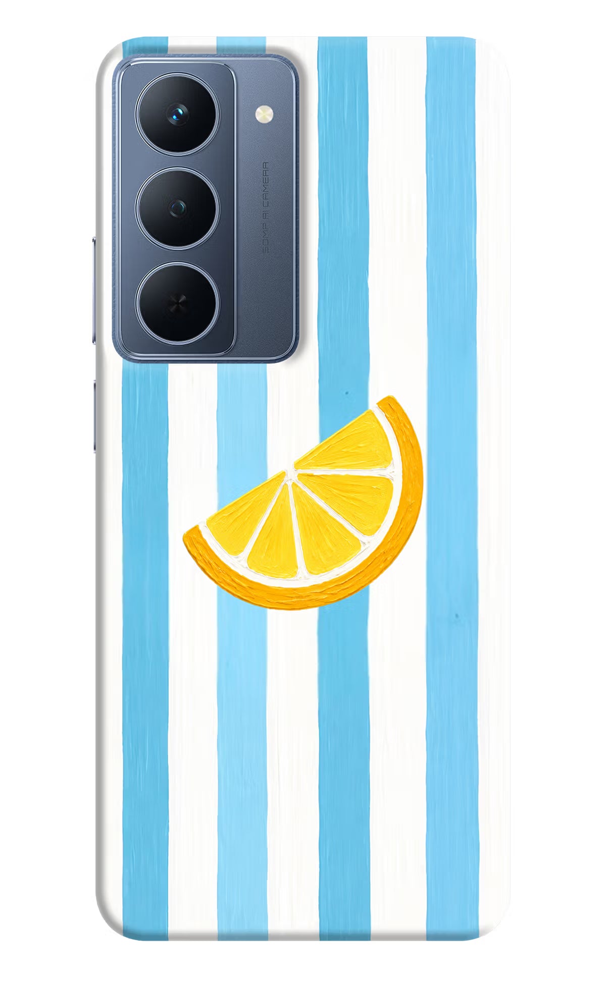 Summer Lemon Realme P3x 5G Back Cover - Summer Lemon Realme P3x 5G Hard Case Back Cover by Casekaro Summer Lemon Realme P3x 5G Hard Case Back Cover by Casekaro