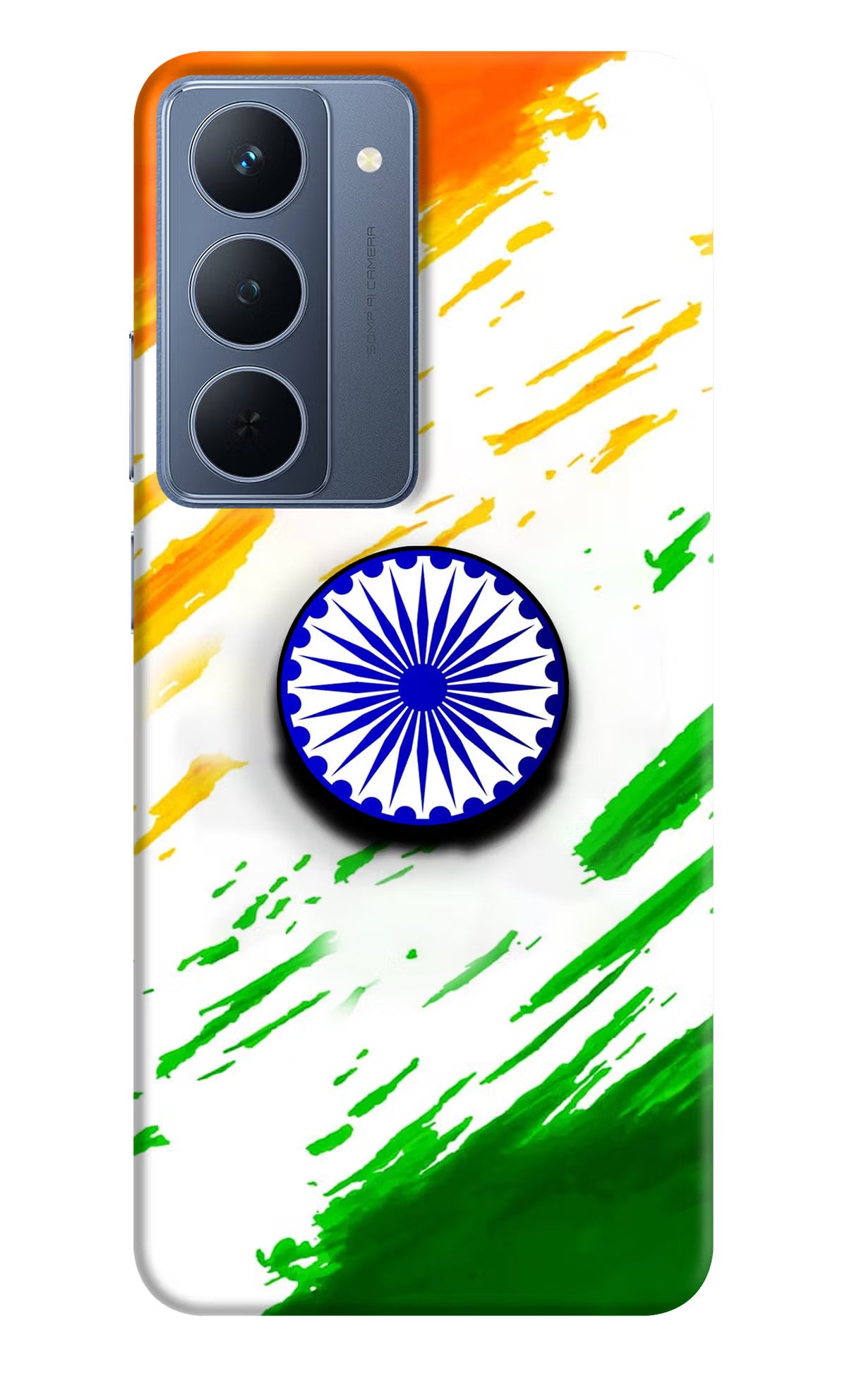 Indian Flag Ashoka Chakra Realme P3x 5G Pop Case - Indian Flag Ashoka Chakra Realme P3x 5G Pop Case Indian Flag Ashoka Chakra Realme P3x 5G Pop Case