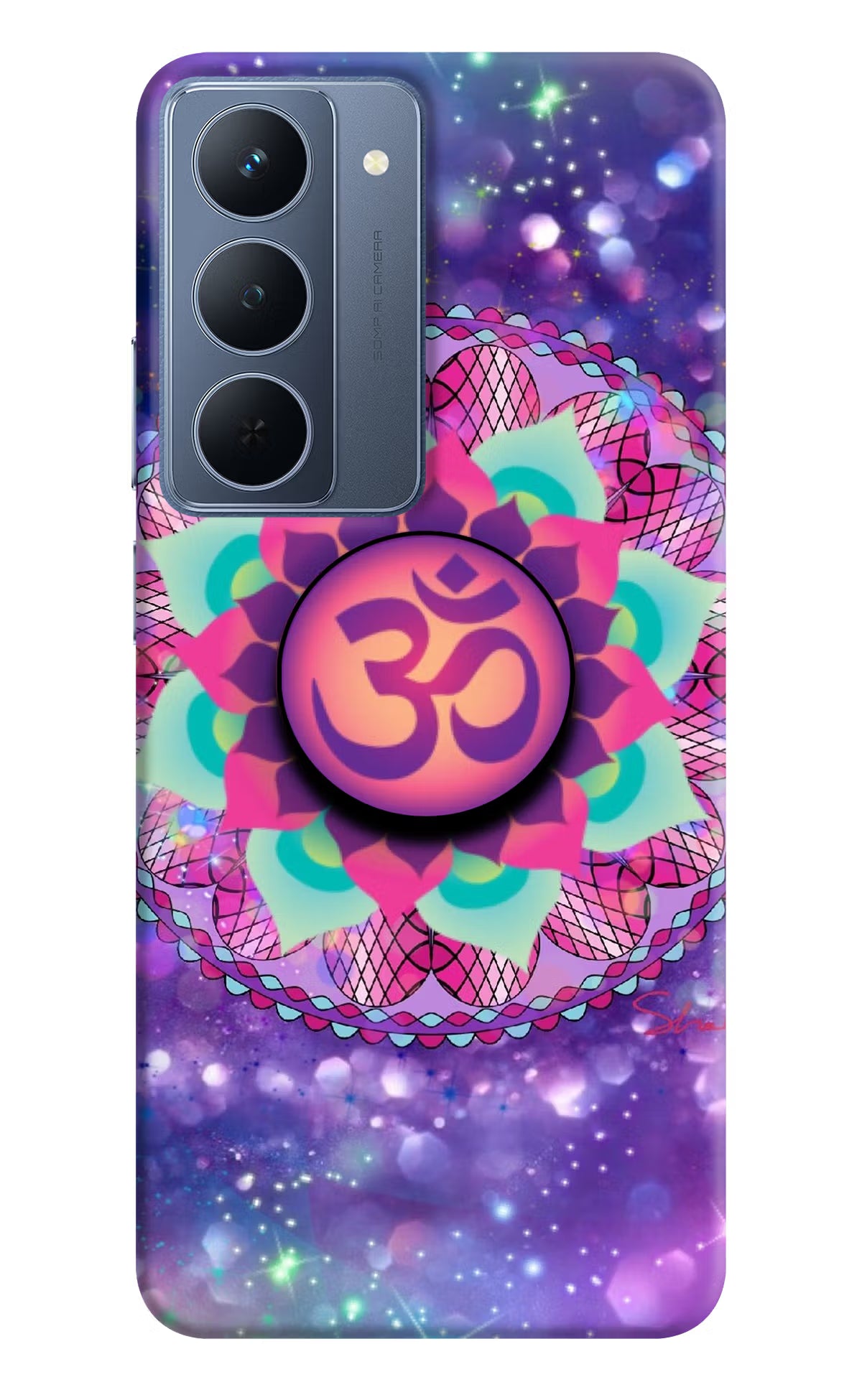 Om Purple Realme P3x 5G Pop Case - Om Purple Realme P3x 5G Pop Case Om Purple Realme P3x 5G Pop Case