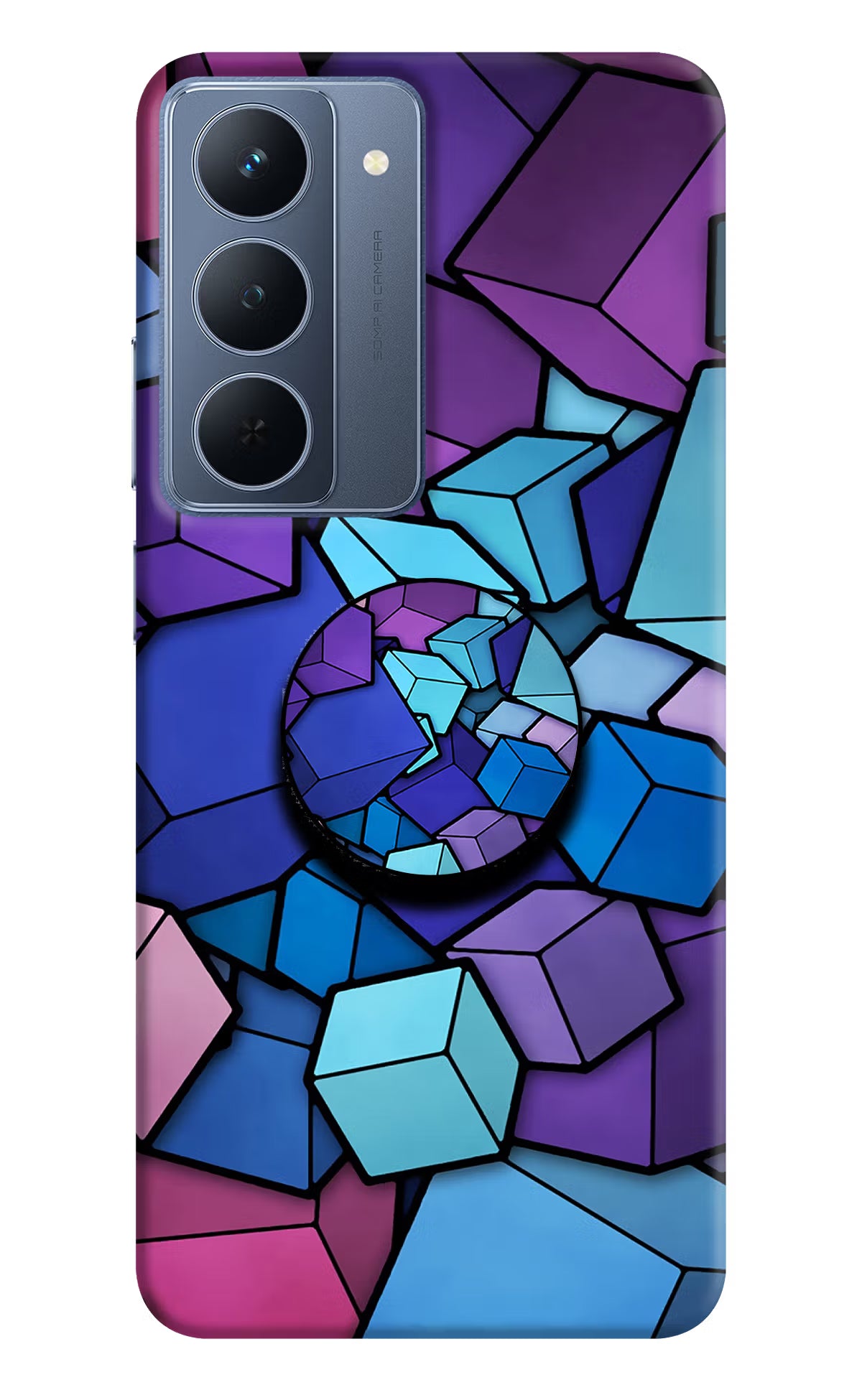 Cubic Abstract Realme P3x 5G Pop Case - Cubic Abstract Realme P3x 5G Pop Case Cubic Abstract Realme P3x 5G Pop Case