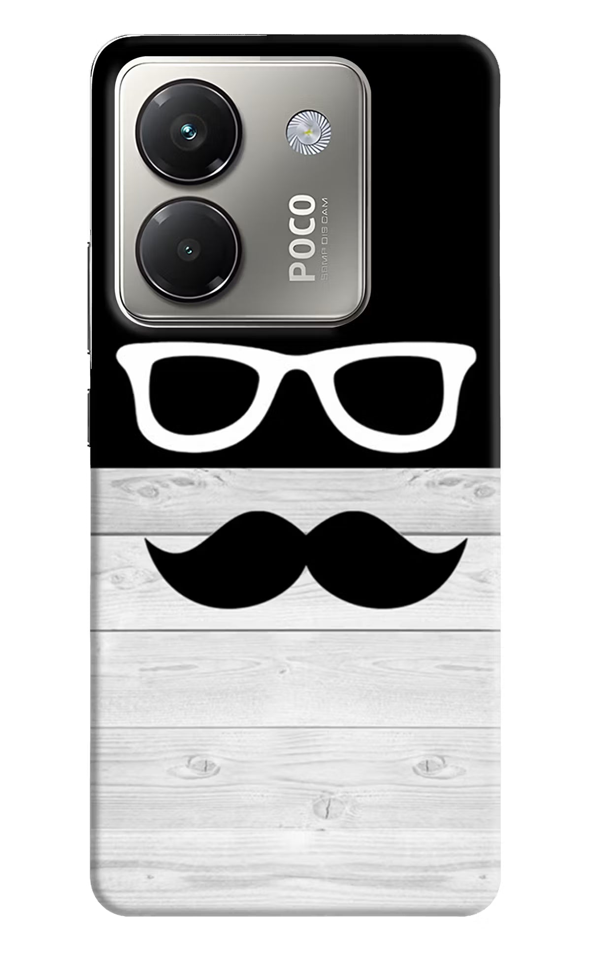 Mustache Poco M7 Pro 5G Back Cover - Mustache Poco M7 Pro 5G Back Cover Mustache Poco M7 Pro 5G Back Cover