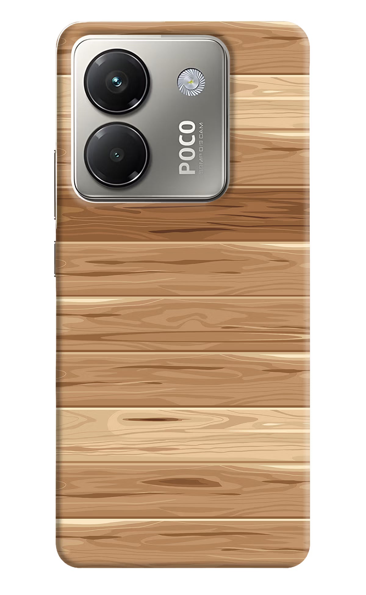Wooden Vector Poco M7 Pro 5G Back Cover - Wooden Vector Poco M7 Pro 5G Back Cover Wooden Vector Poco M7 Pro 5G Back Cover