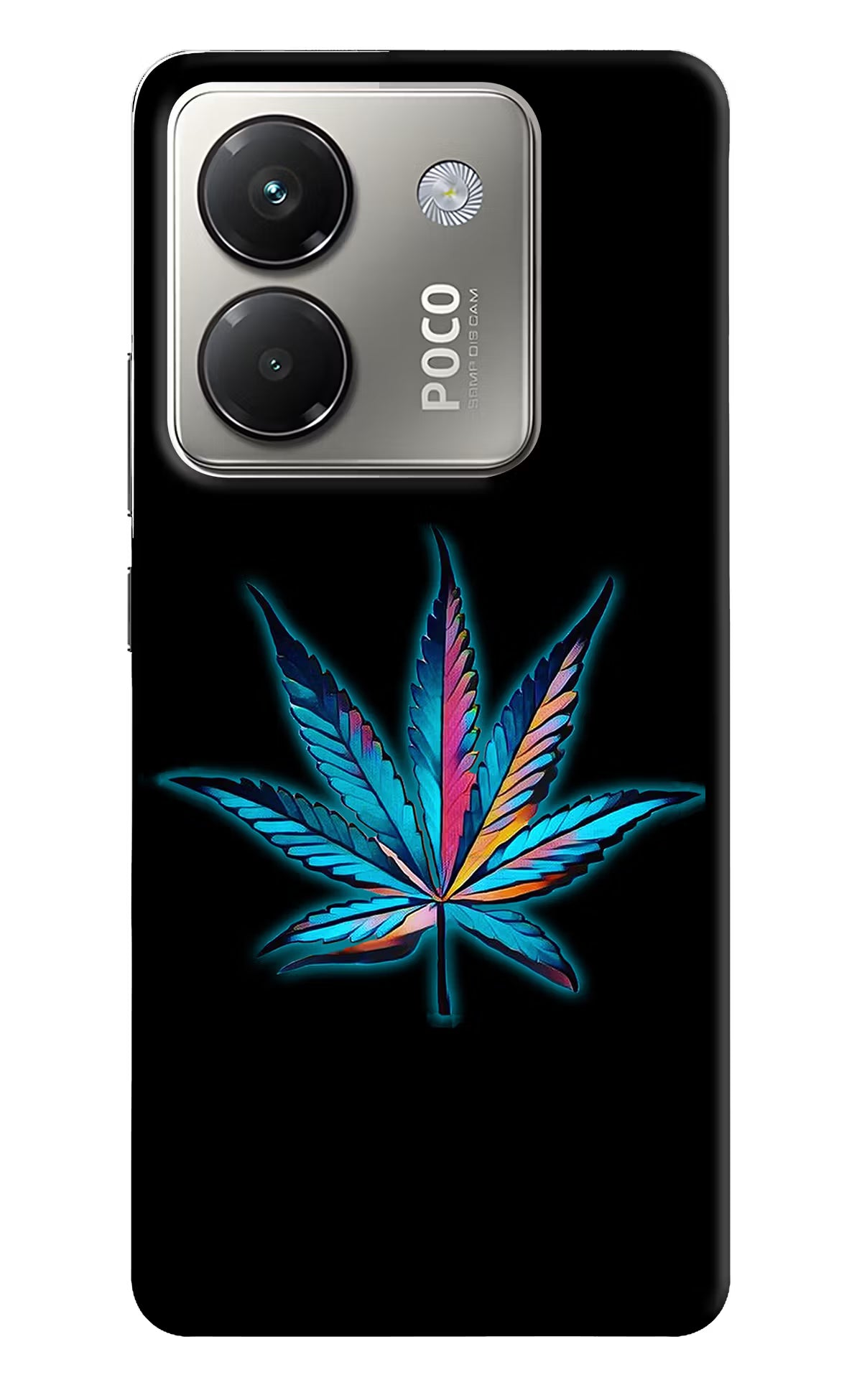 Weed Poco M7 Pro 5G Back Cover - Weed Poco M7 Pro 5G Back Cover Weed Poco M7 Pro 5G Back Cover