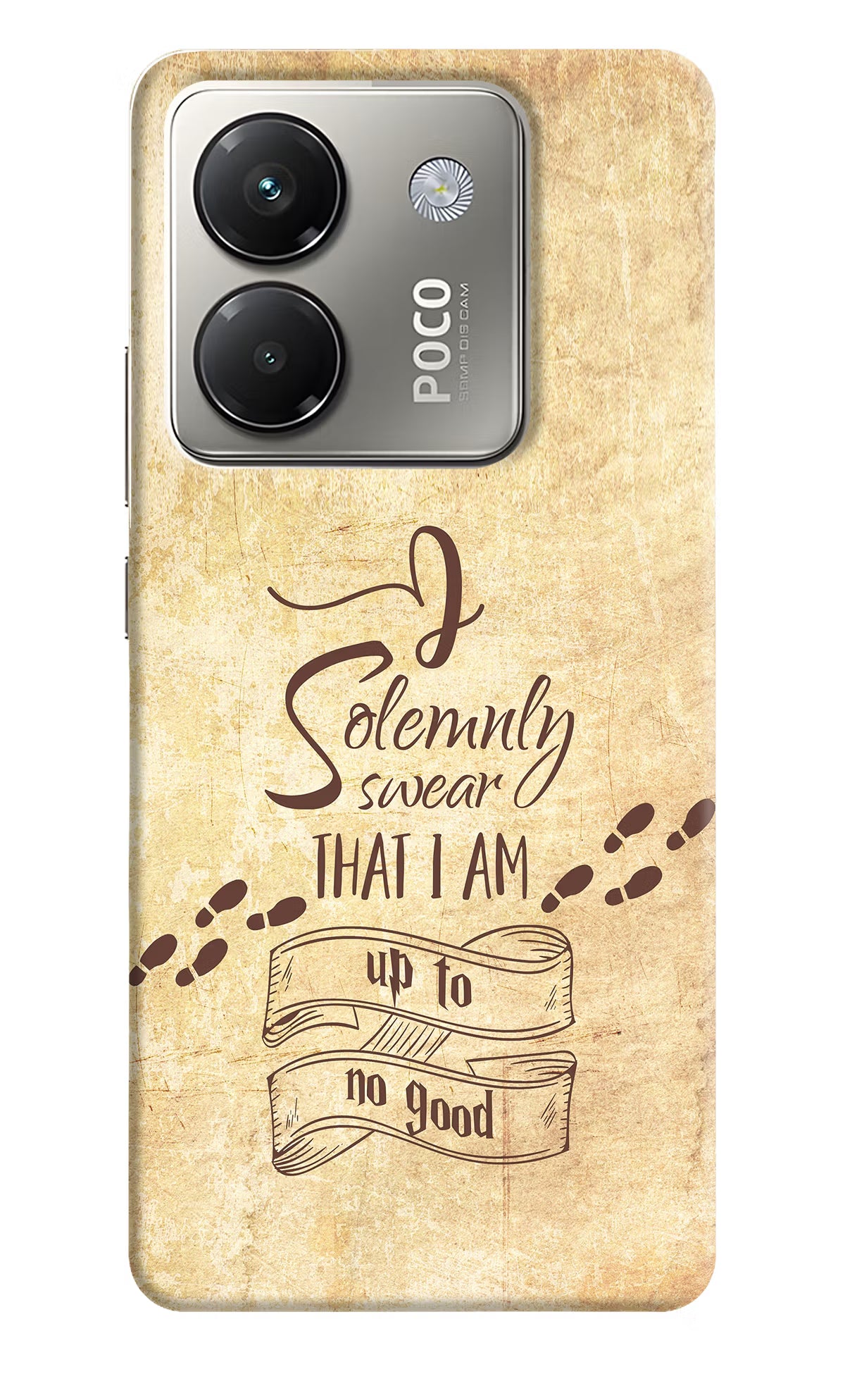 I Solemnly swear that i up to no good Poco M7 Pro 5G Back Cover - I Solemnly swear that i up to no good Poco M7 Pro 5G Back Cover I Solemnly swear that i up to no good Poco M7 Pro 5G Back Cover
