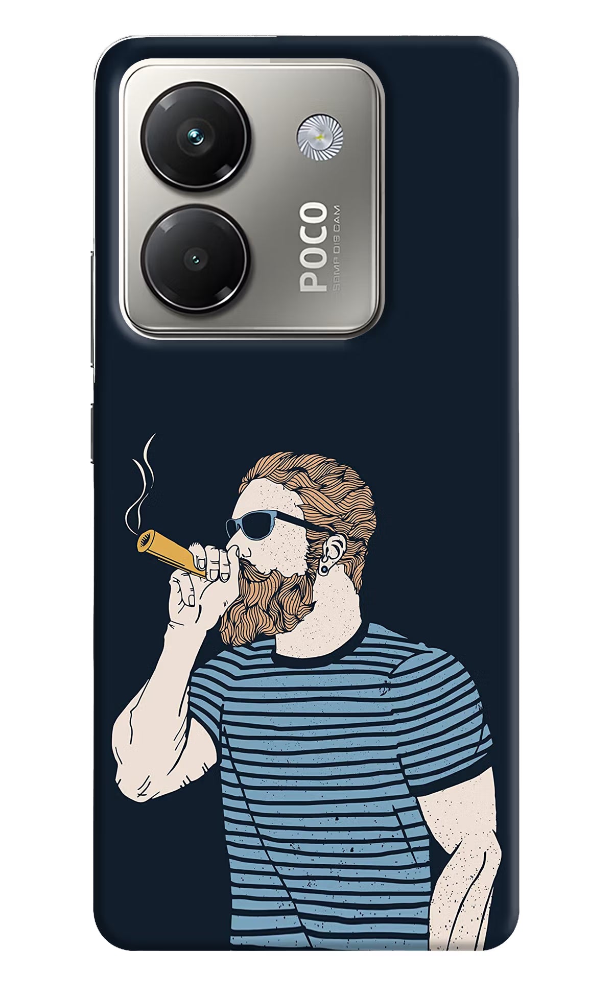 Smoking Poco M7 Pro 5G Back Cover - Smoking Poco M7 Pro 5G Back Cover Smoking Poco M7 Pro 5G Back Cover
